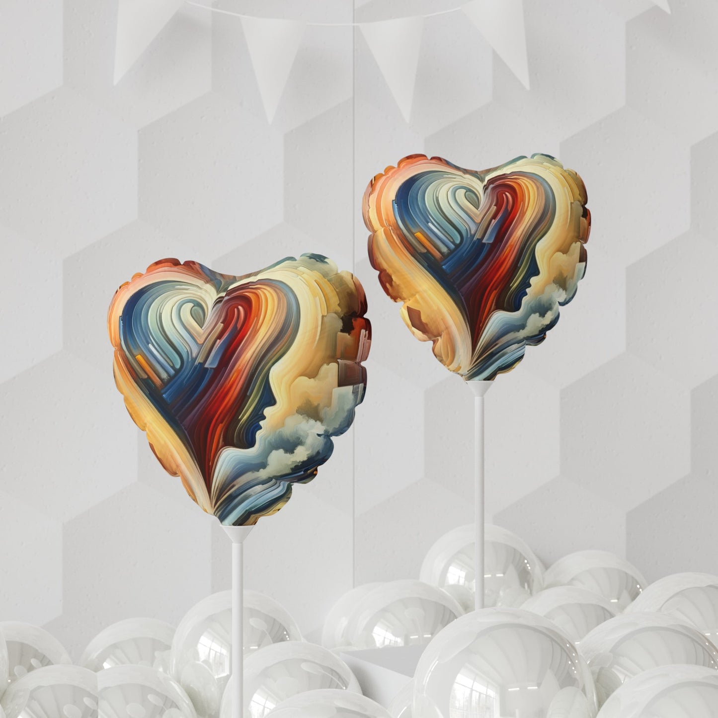 Heartfelt Lexicon Unity Balloon (Round and Heart-shaped), 11" - ATUH.ART
