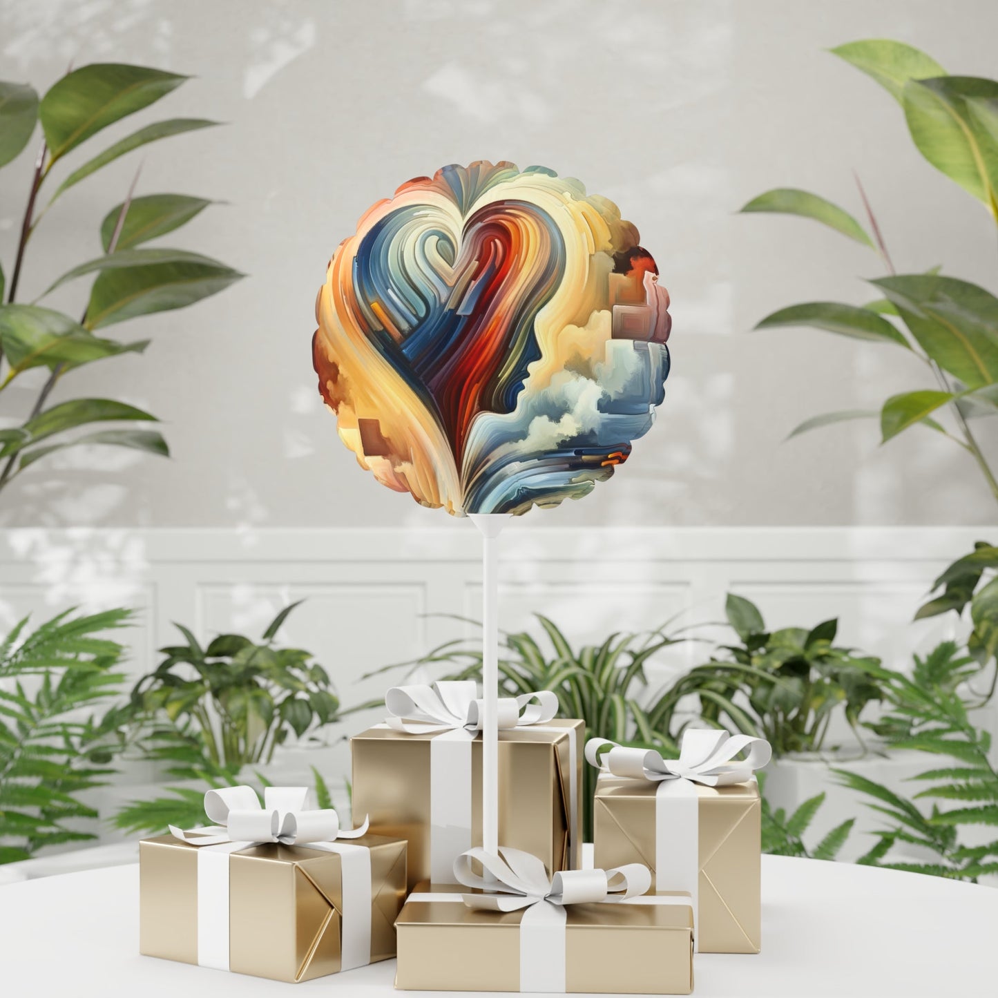 Heartfelt Lexicon Unity Balloon (Round and Heart-shaped), 11" - ATUH.ART