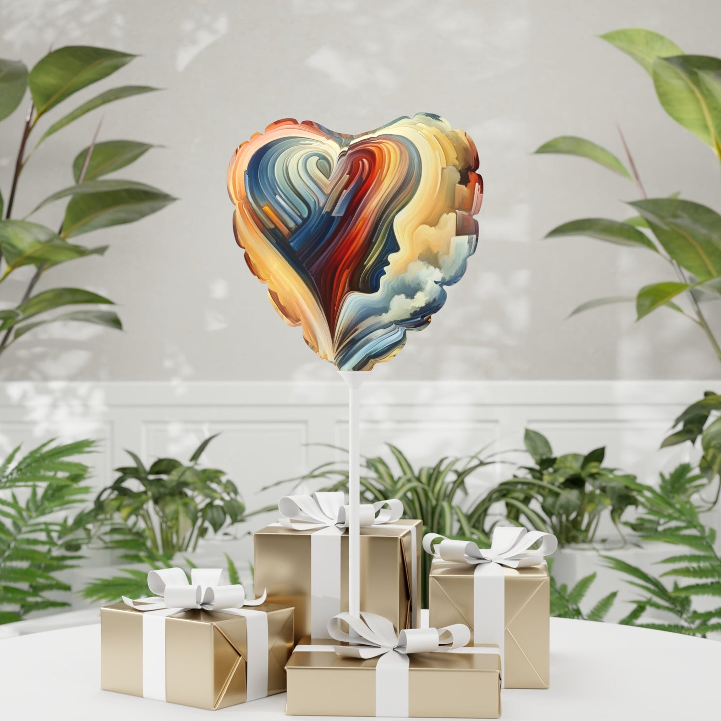 Heartfelt Lexicon Unity Balloon (Round and Heart-shaped), 11" - ATUH.ART