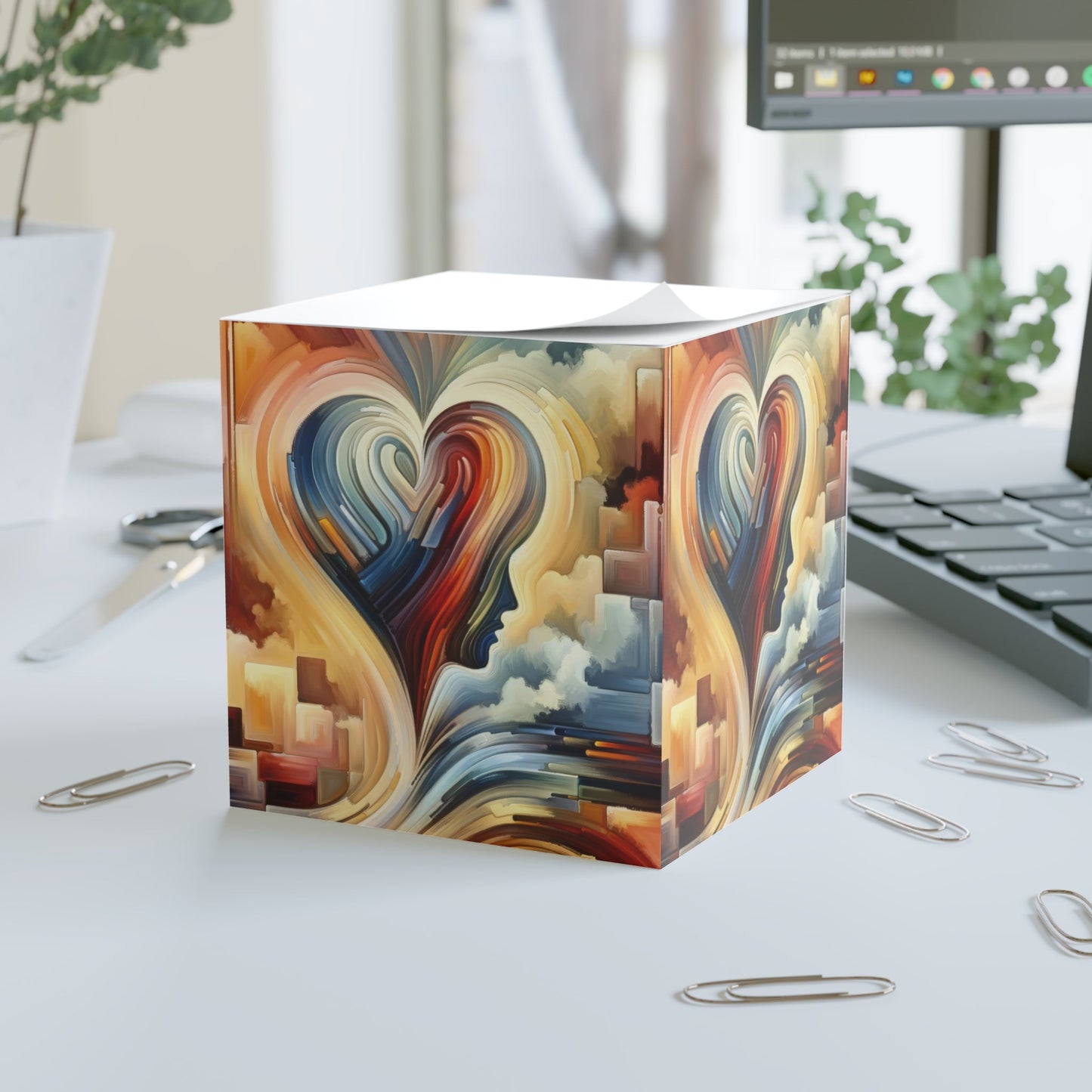 Heartfelt Lexicon Unity Note Cube - ATUH.ART