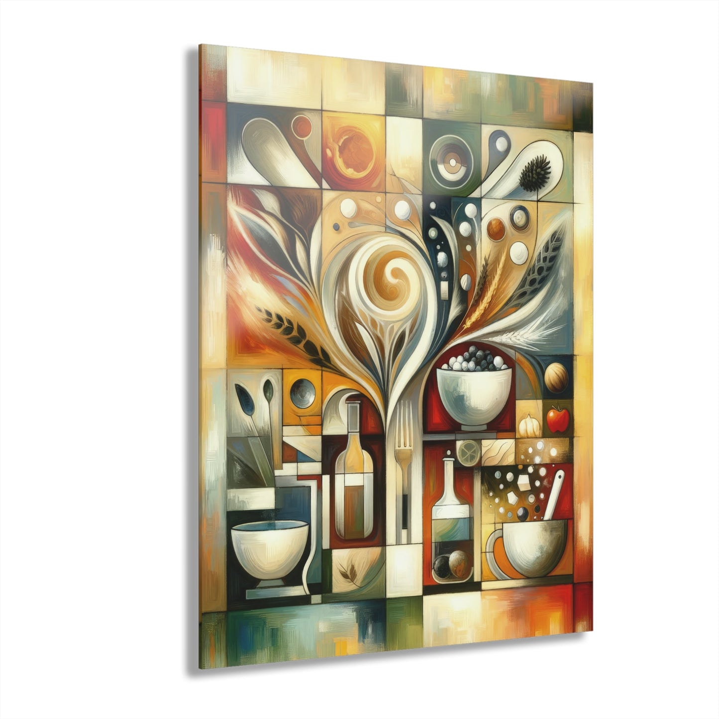 Hearth Health Harmony Acrylic Prints (French Cleat Hanging) - ATUH.ART