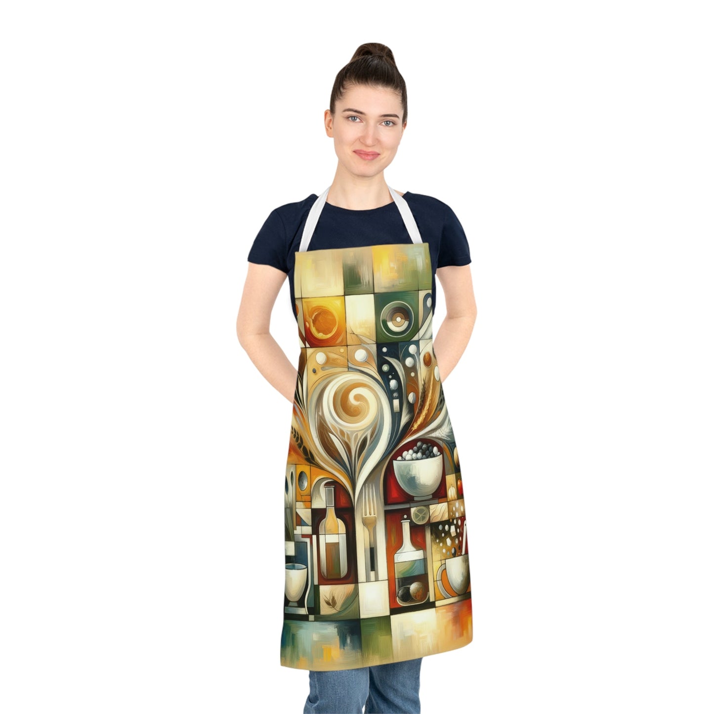 Hearth Health Harmony Adult Apron (AOP) - ATUH.ART