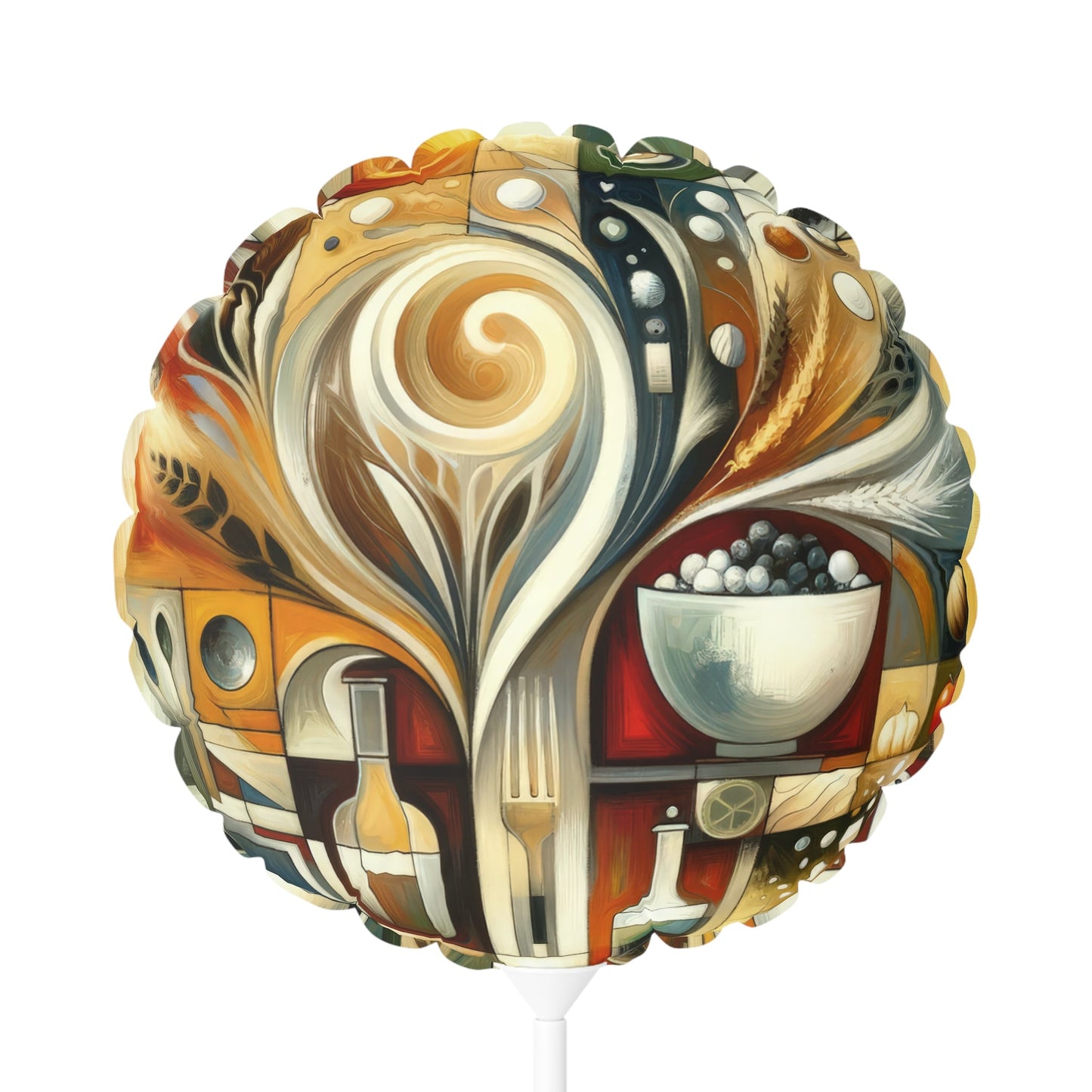 Hearth Health Harmony Balloon (Round and Heart-shaped), 11" - ATUH.ART