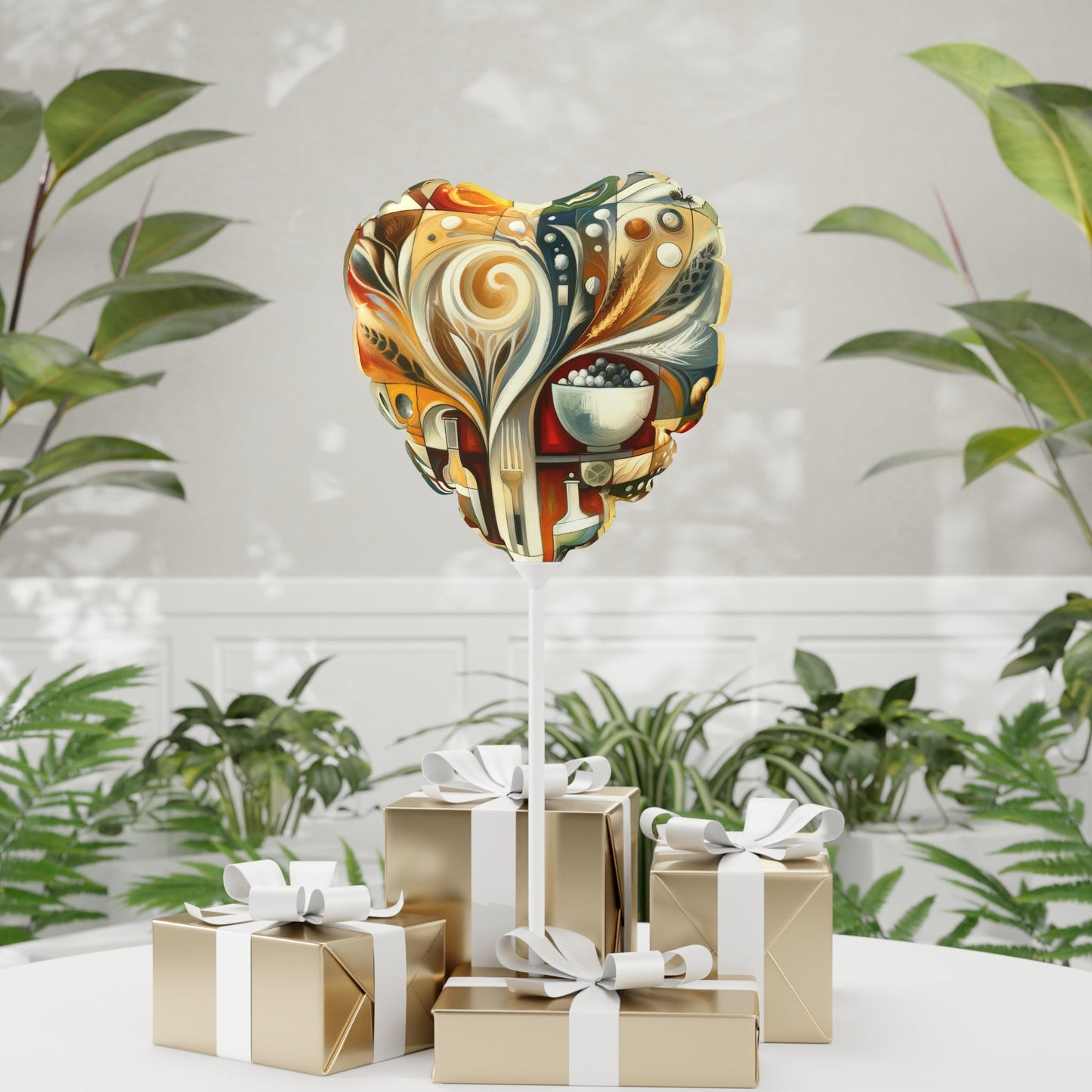 Hearth Health Harmony Balloon (Round and Heart-shaped), 11" - ATUH.ART