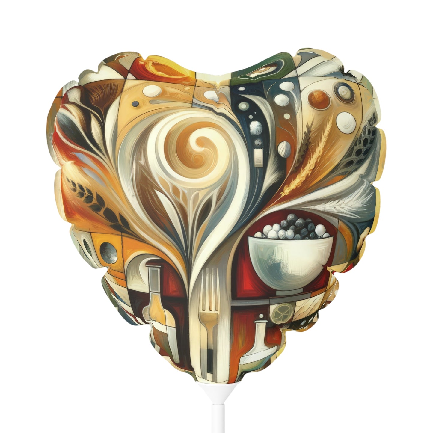 Hearth Health Harmony Balloon (Round and Heart-shaped), 11" - ATUH.ART