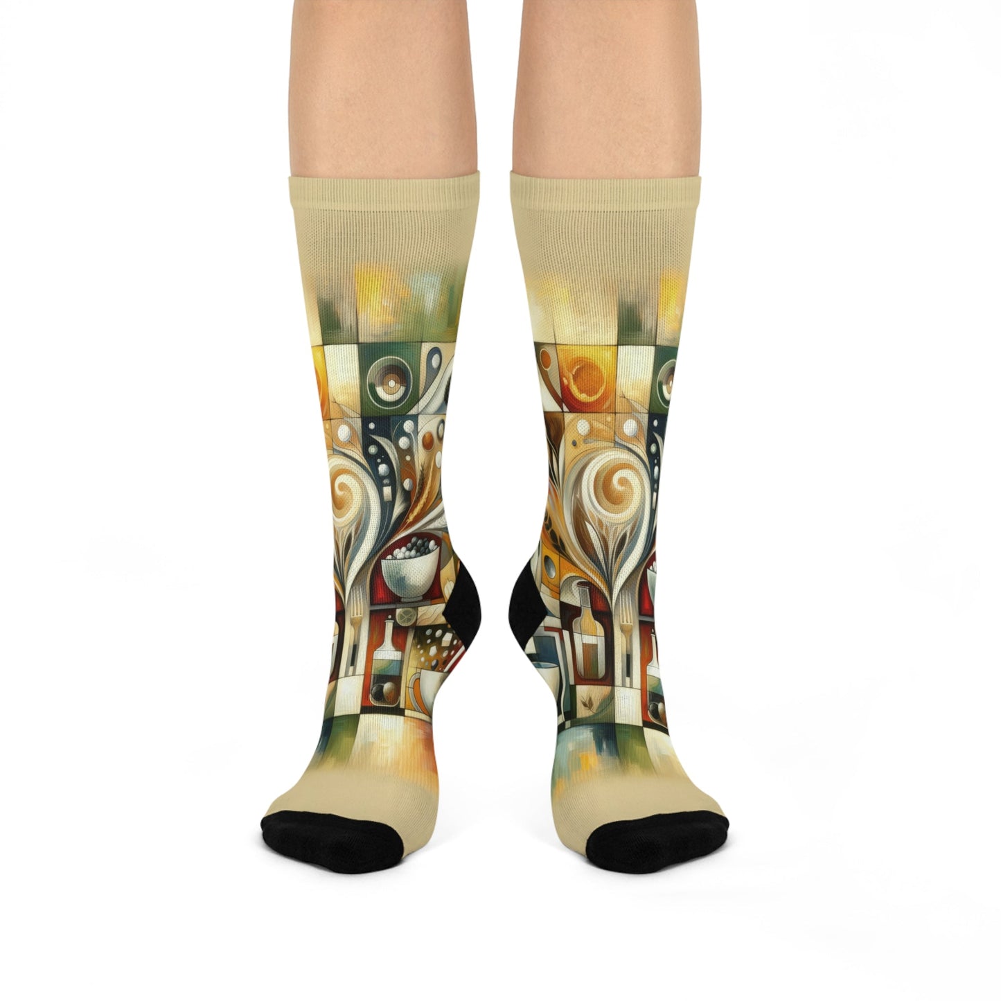 Hearth Health Harmony Cushioned Crew Socks - ATUH.ART