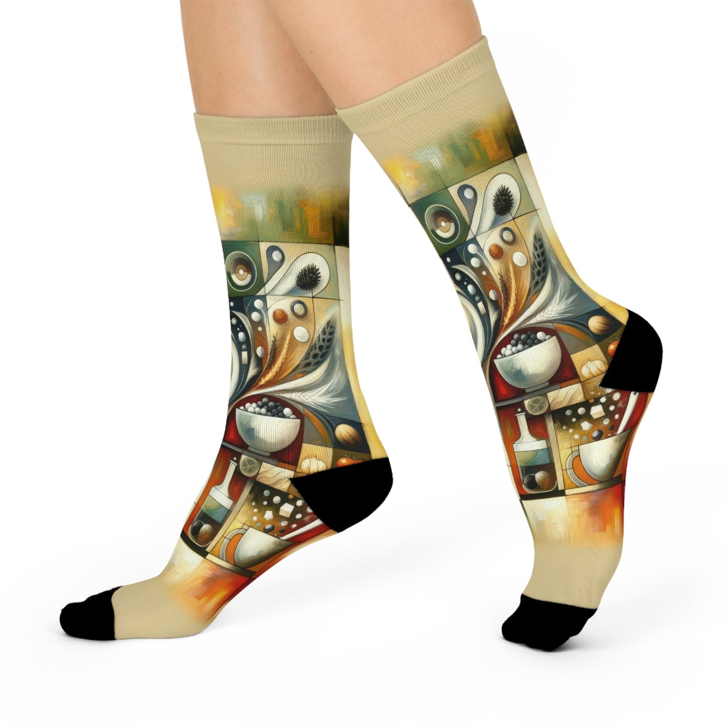 Hearth Health Harmony Cushioned Crew Socks - ATUH.ART
