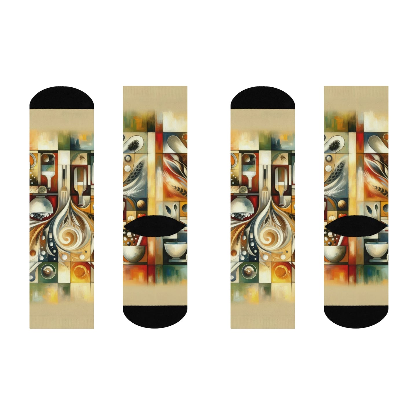 Hearth Health Harmony Cushioned Crew Socks - ATUH.ART