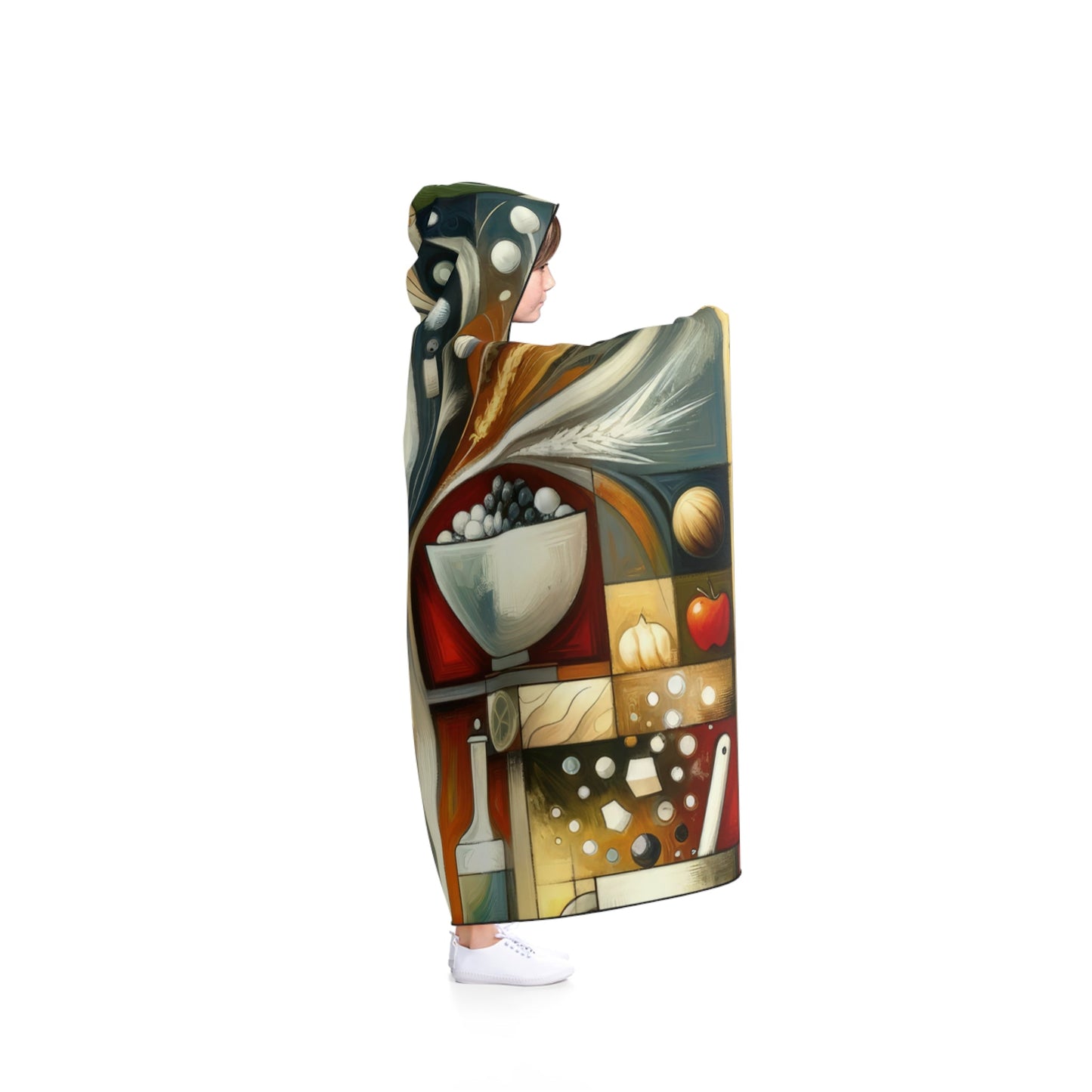Hearth Health Harmony Hooded Blanket - ATUH.ART