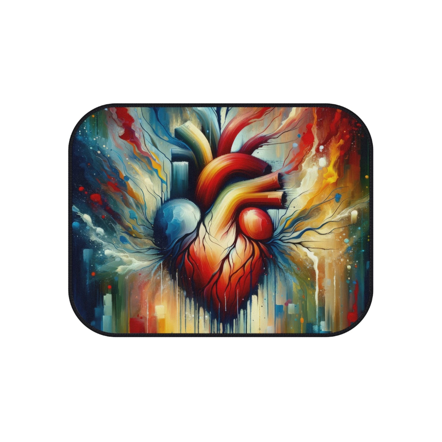 Humanity Heart Unveiled Car Mats (Set of 4) - ATUH.ART