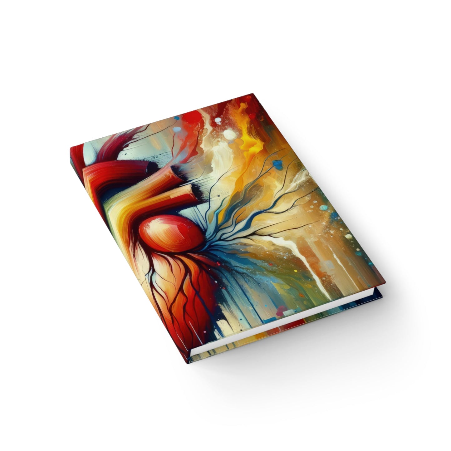 Humanity Heart Unveiled Journal - Blank - ATUH.ART