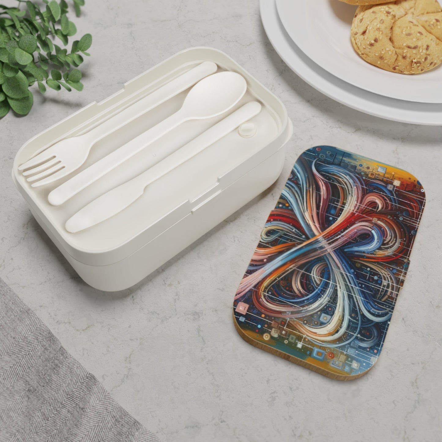 Humanity Tapestry Unification Bento Lunch Box - ATUH.ART