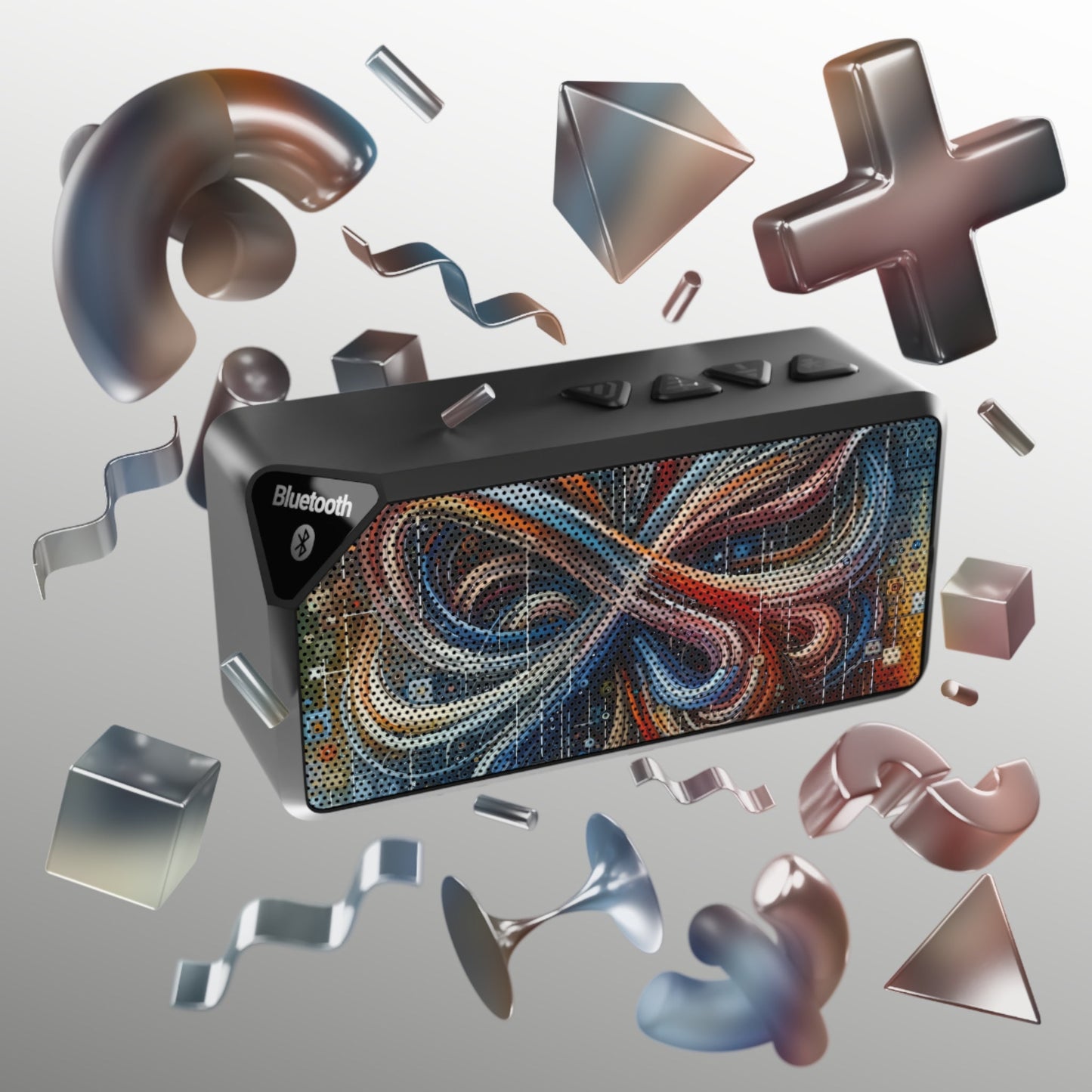 Humanity Tapestry Unification Jabba Bluetooth Speaker - ATUH.ART