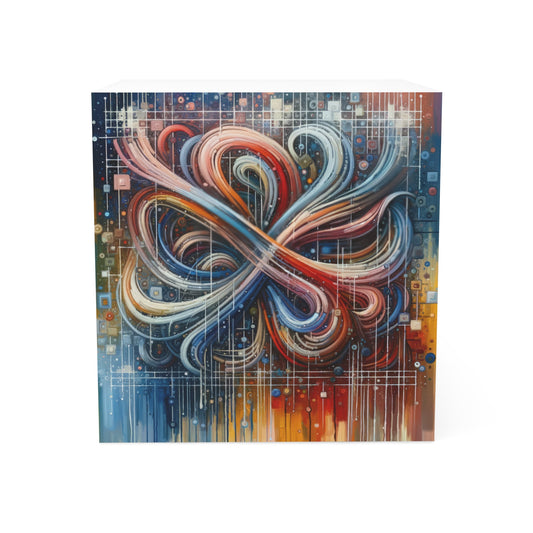 Humanity Tapestry Unification Note Cube - ATUH.ART