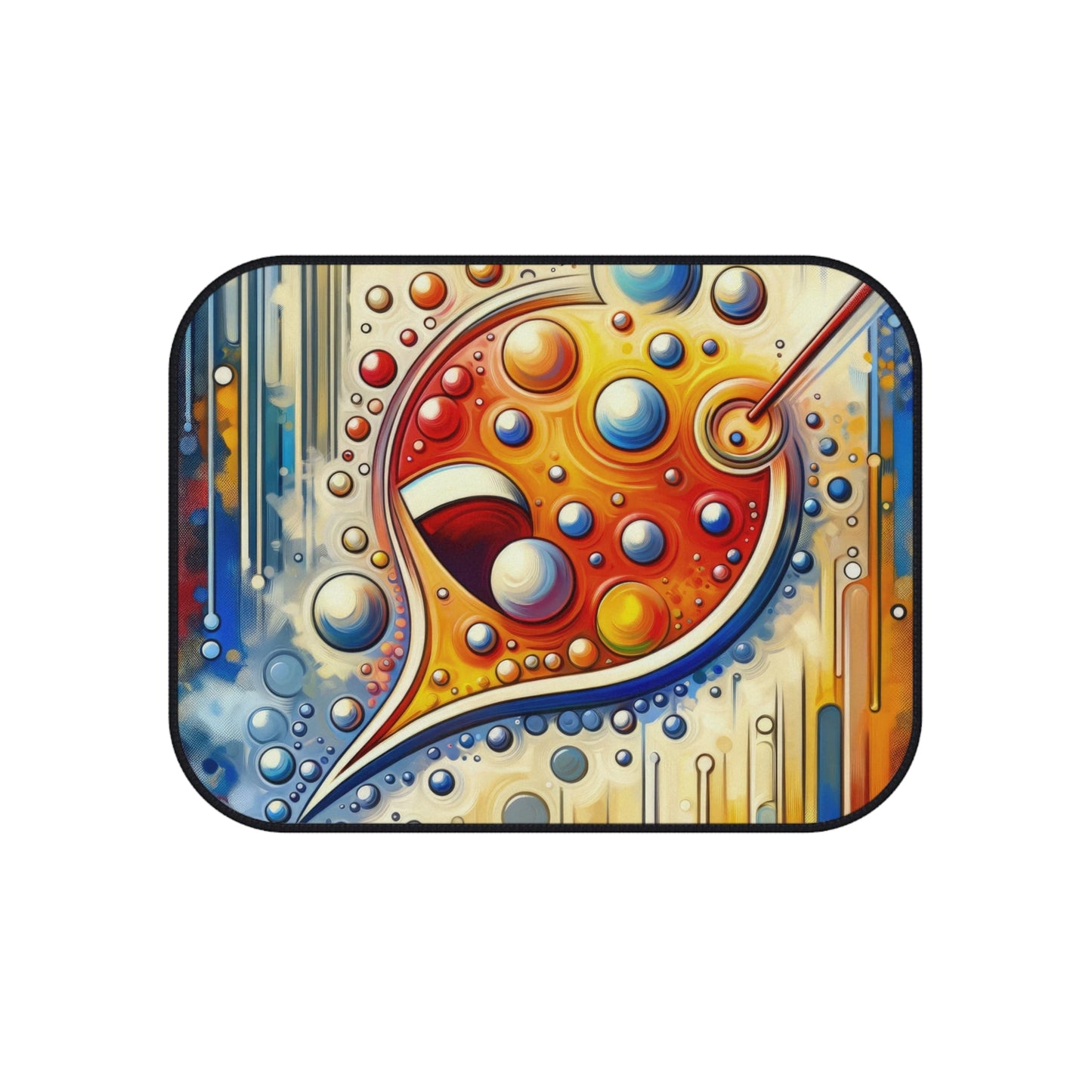 Humorous Dialogue Gateway Car Mats (Set of 4) - ATUH.ART