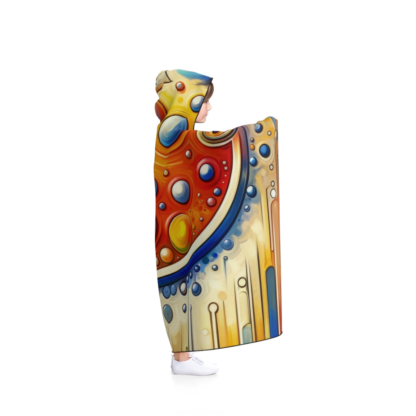 Humorous Dialogue Gateway Hooded Blanket - ATUH.ART