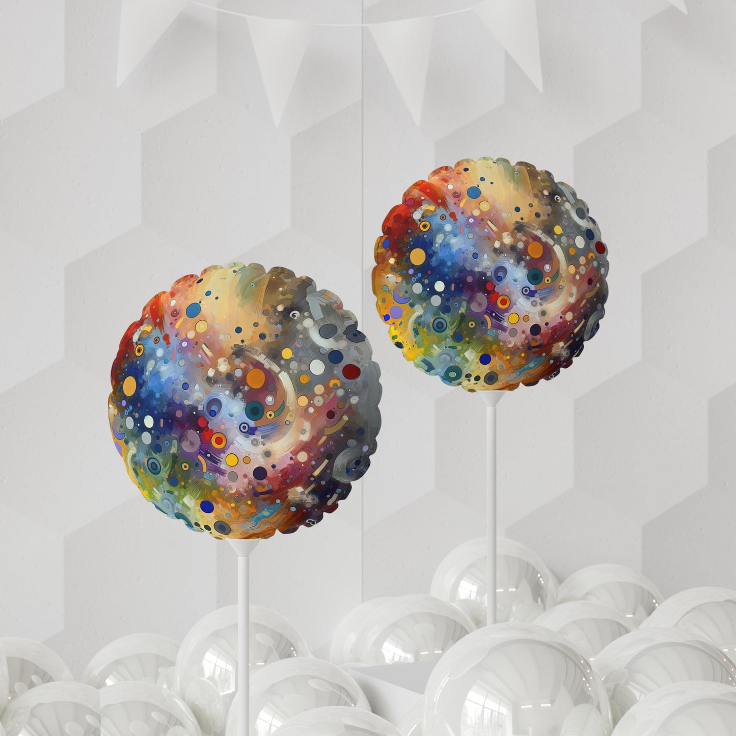 Humorous Unified Tachism Balloon (Round and Heart-shaped), 11" - ATUH.ART