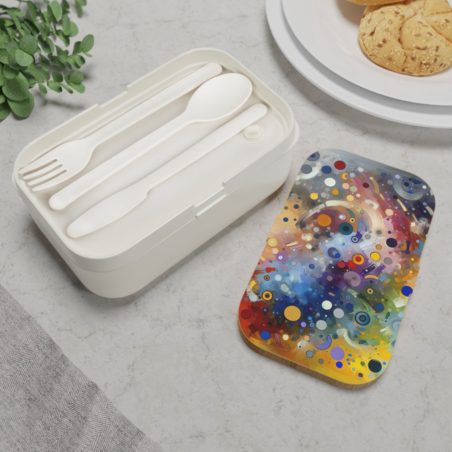 Humorous Unified Tachism Bento Lunch Box - ATUH.ART