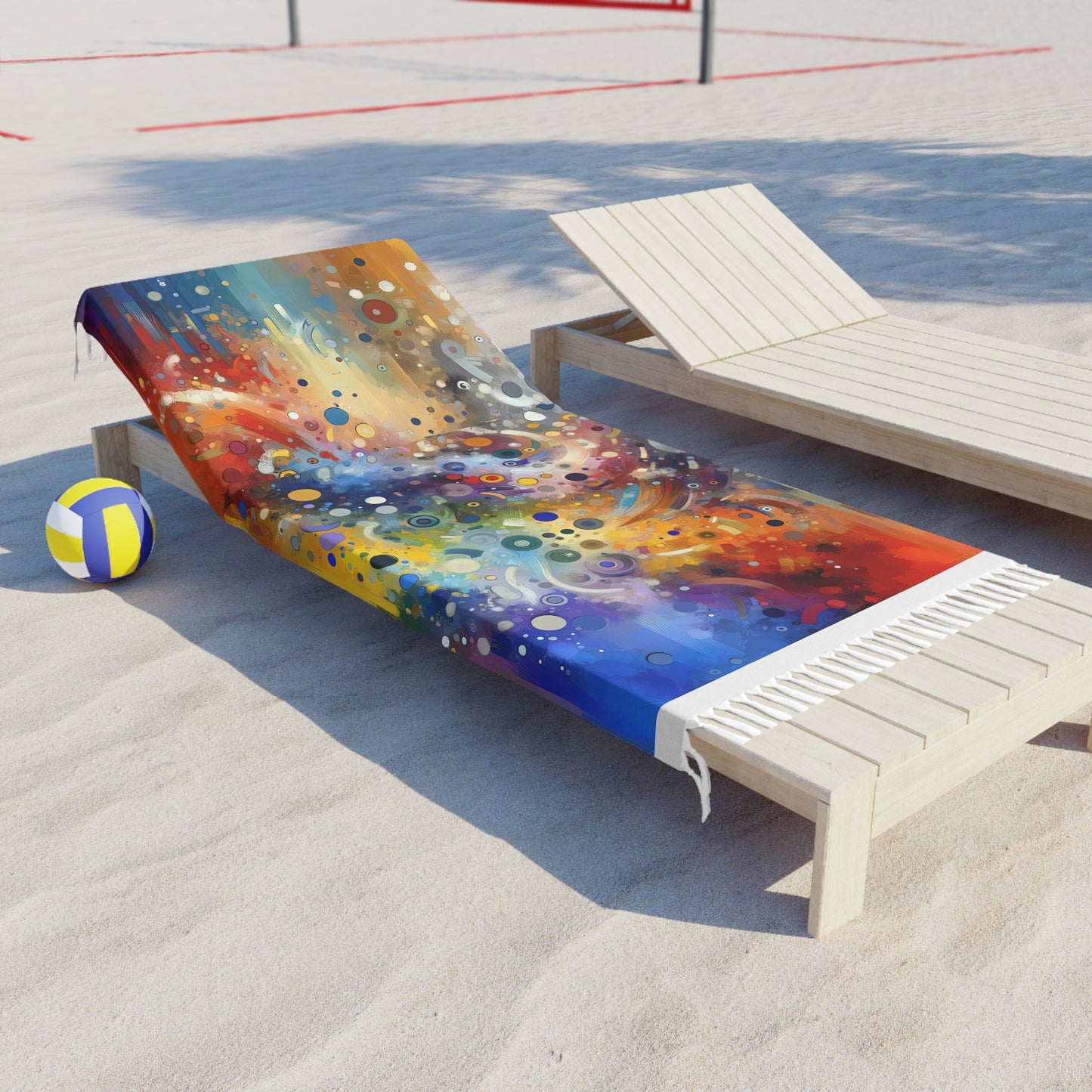 Humorous Unified Tachism Boho Beach Cloth - ATUH.ART