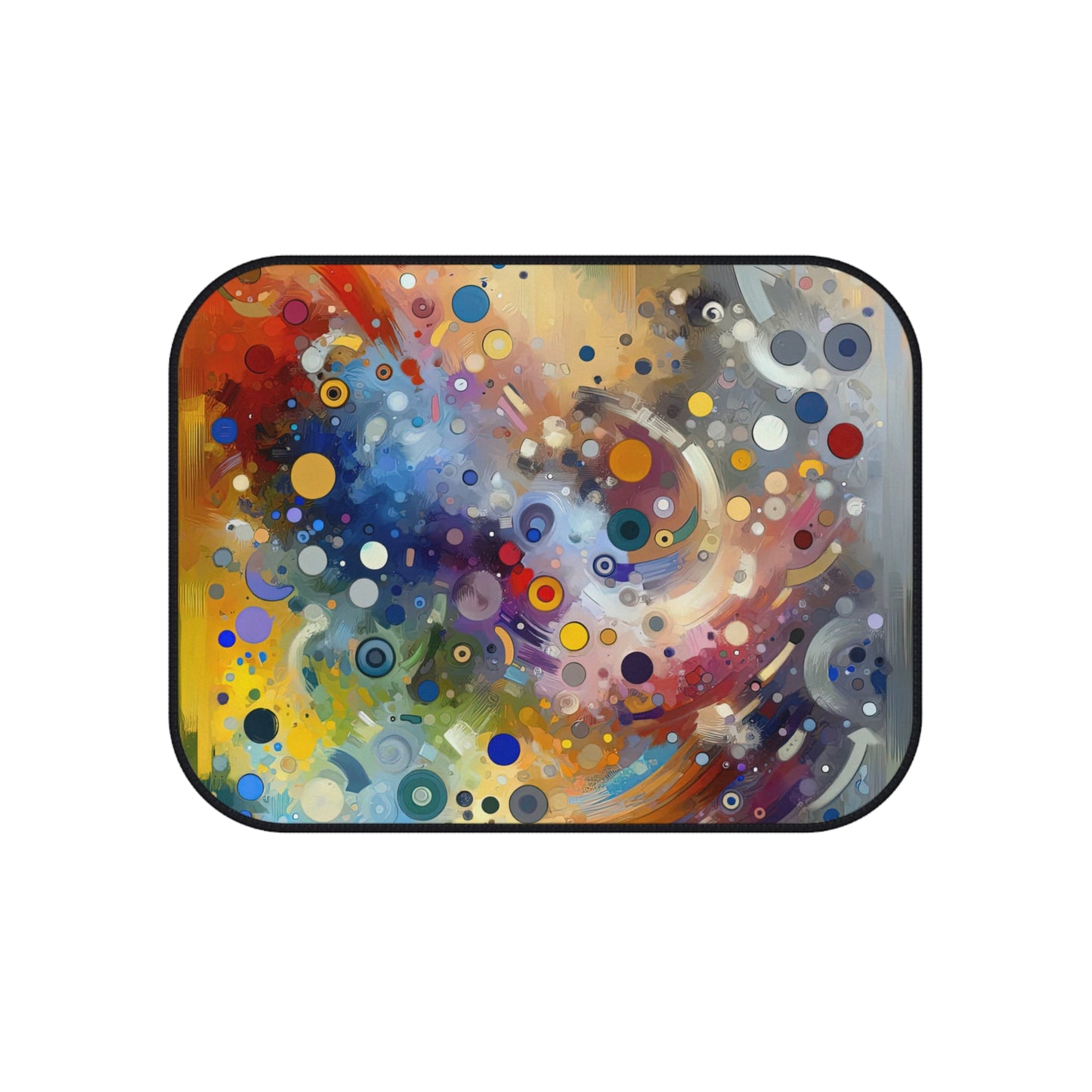 Humorous Unified Tachism Car Mats (Set of 4) - ATUH.ART