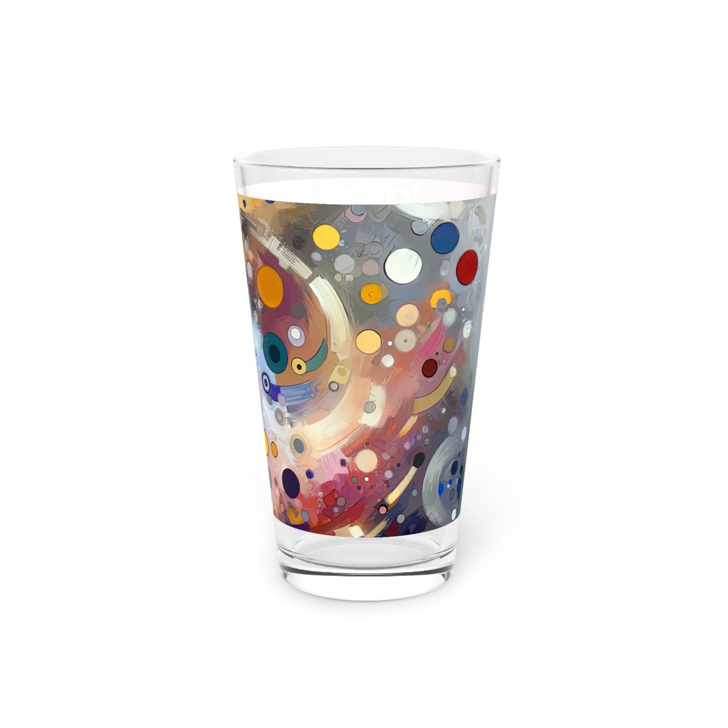 Humorous Unified Tachism Pint Glass, 16oz - ATUH.ART