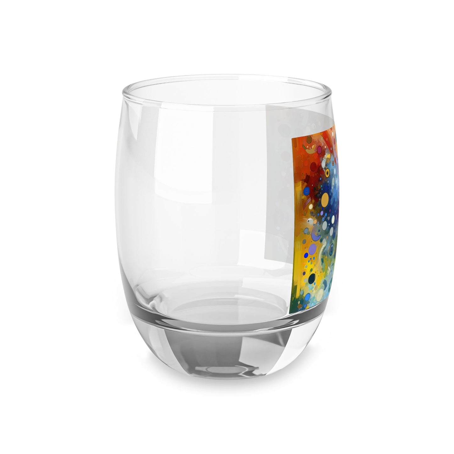 Humorous Unified Tachism Whiskey Glass - ATUH.ART
