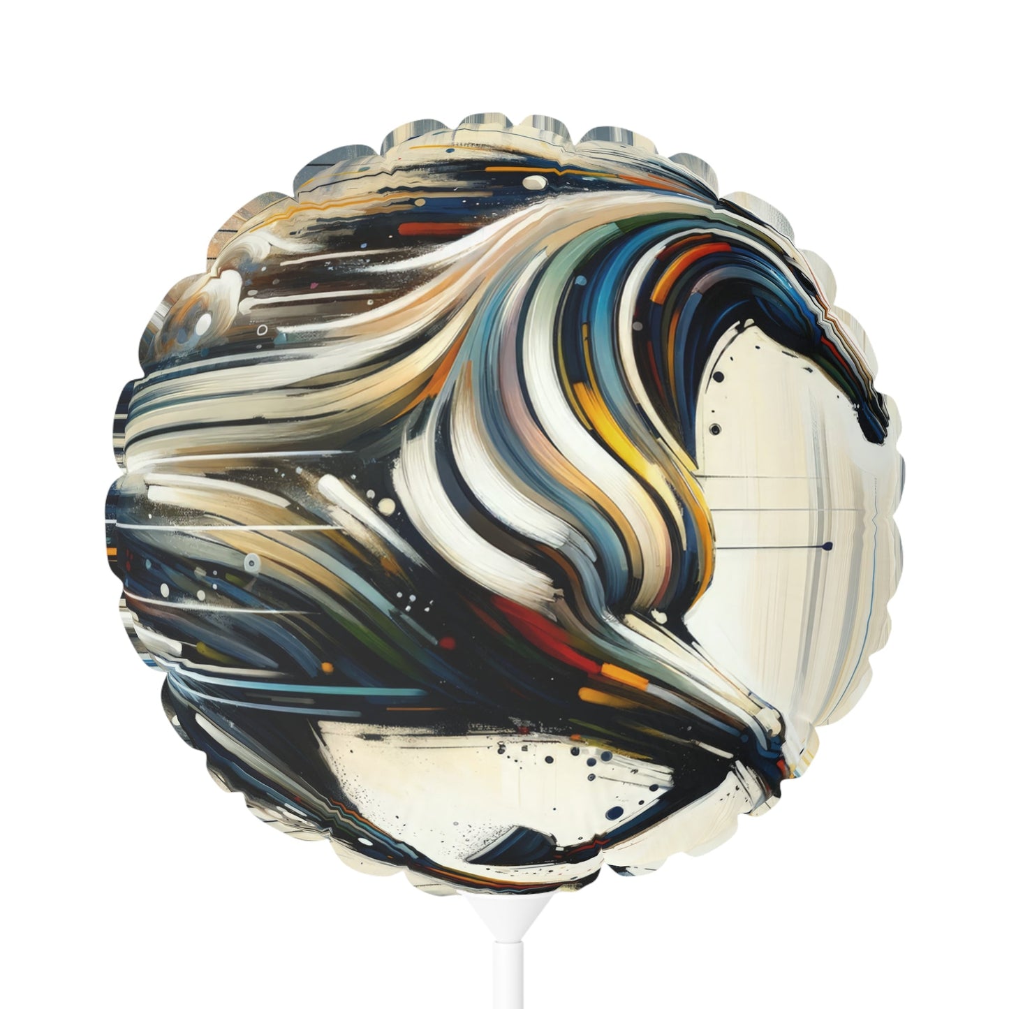 Hyperlinked Horsepower Gallop Balloon (Round and Heart-shaped), 11" - ATUH.ART