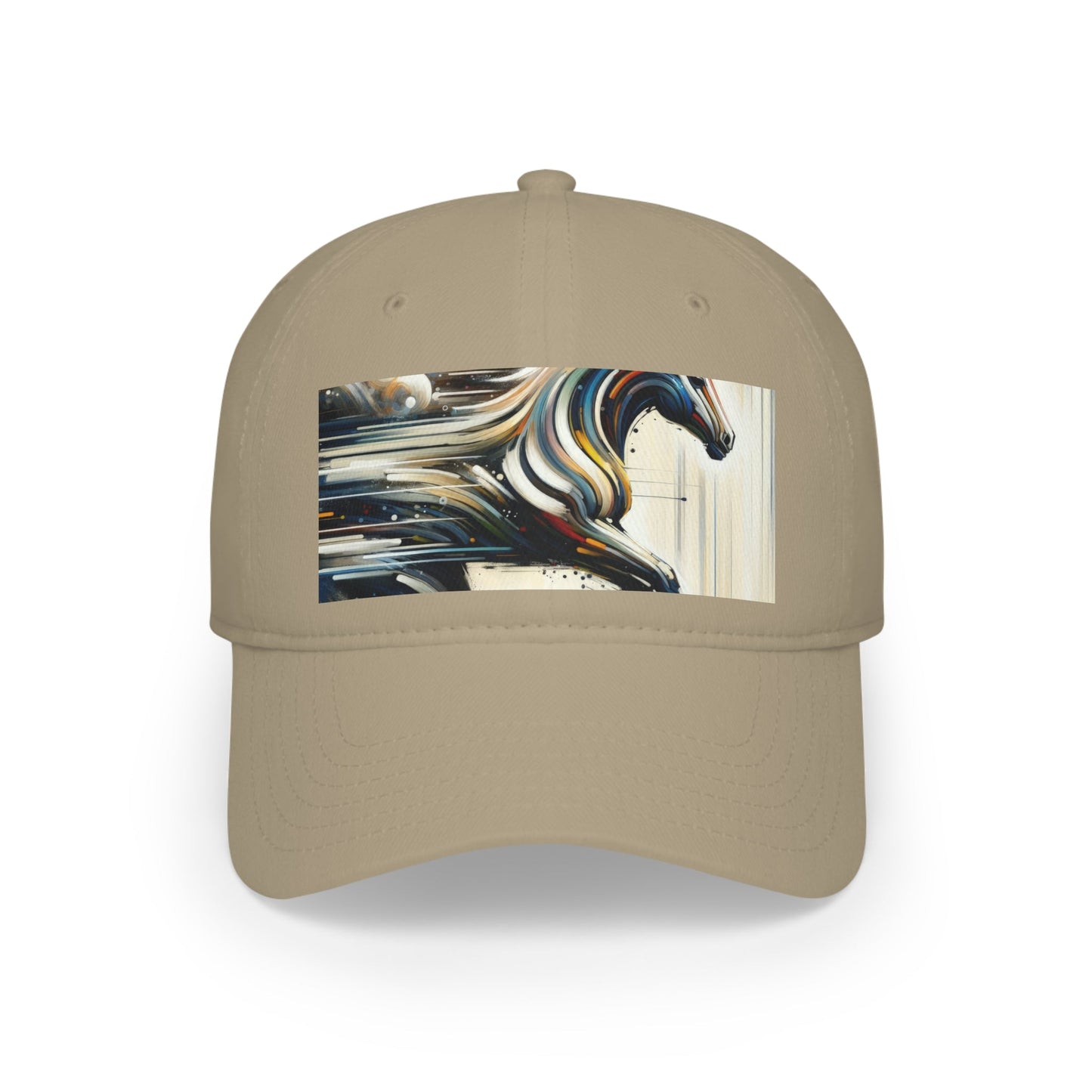 Hyperlinked Horsepower Gallop Low Profile Baseball Cap - ATUH.ART