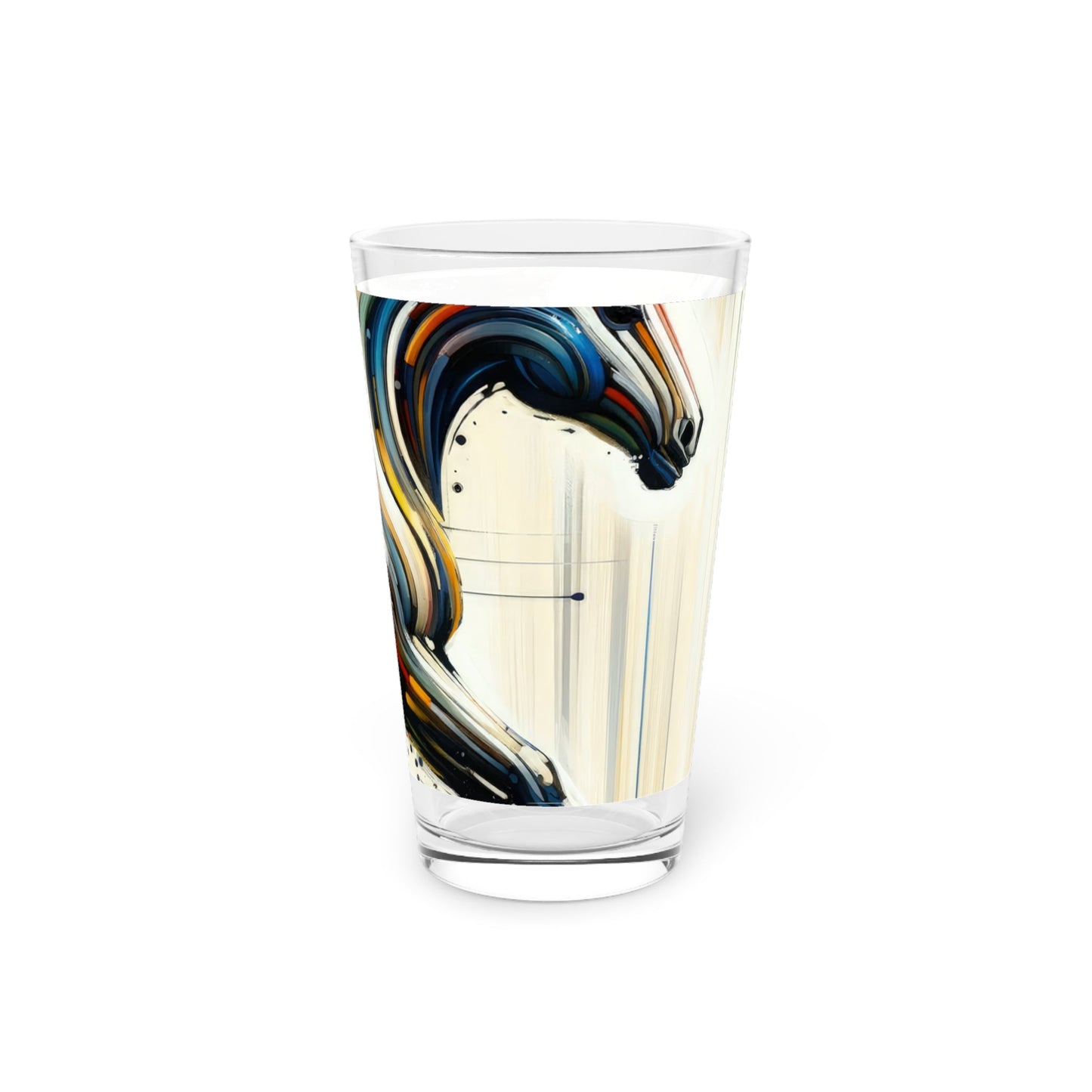 Hyperlinked Horsepower Gallop Pint Glass, 16oz - ATUH.ART