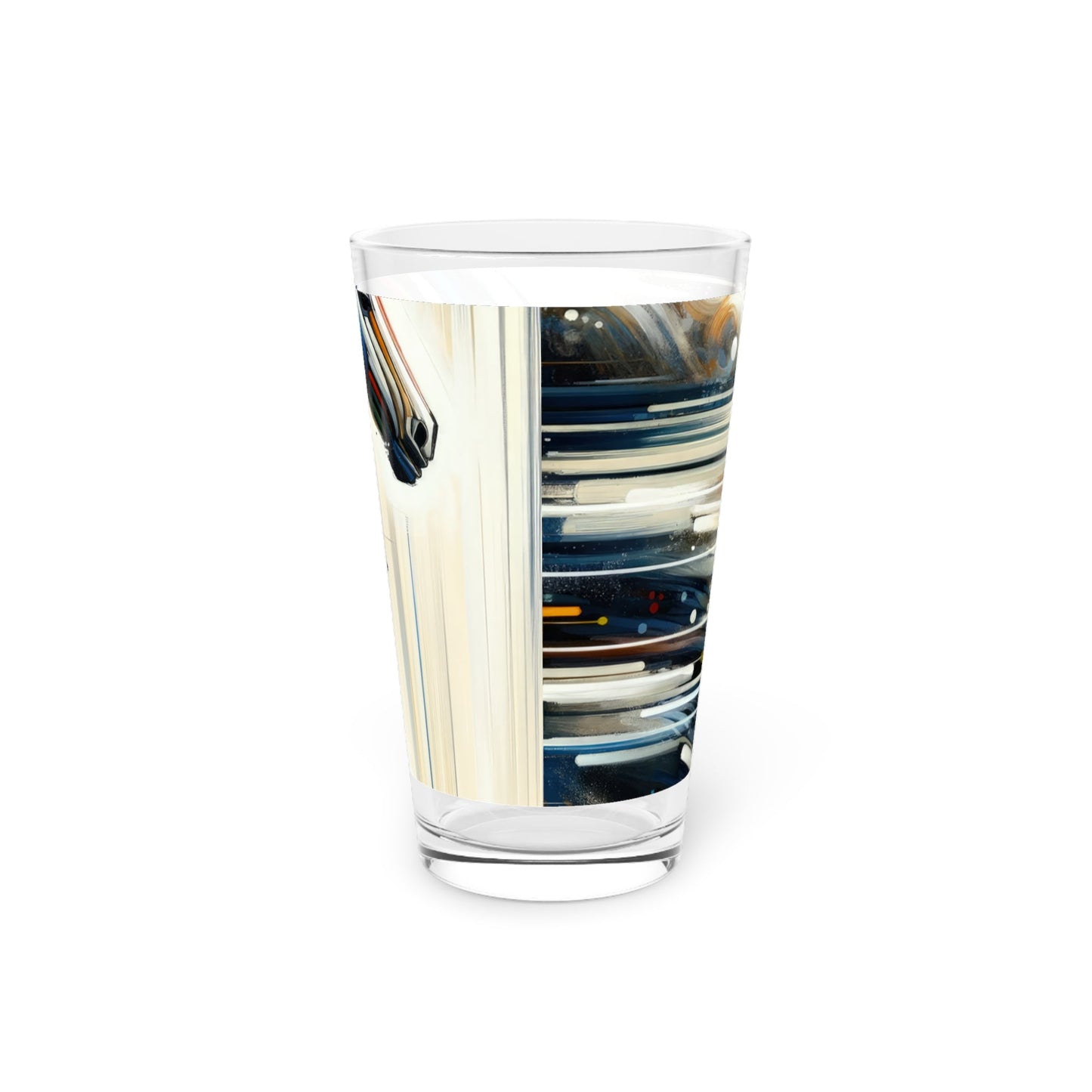 Hyperlinked Horsepower Gallop Pint Glass, 16oz - ATUH.ART