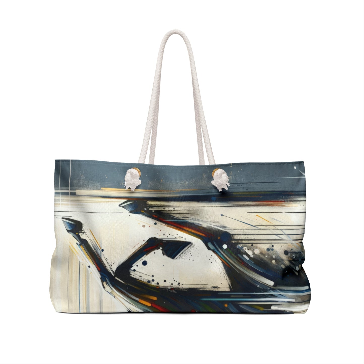 Hyperlinked Horsepower Gallop Weekender Bag - ATUH.ART