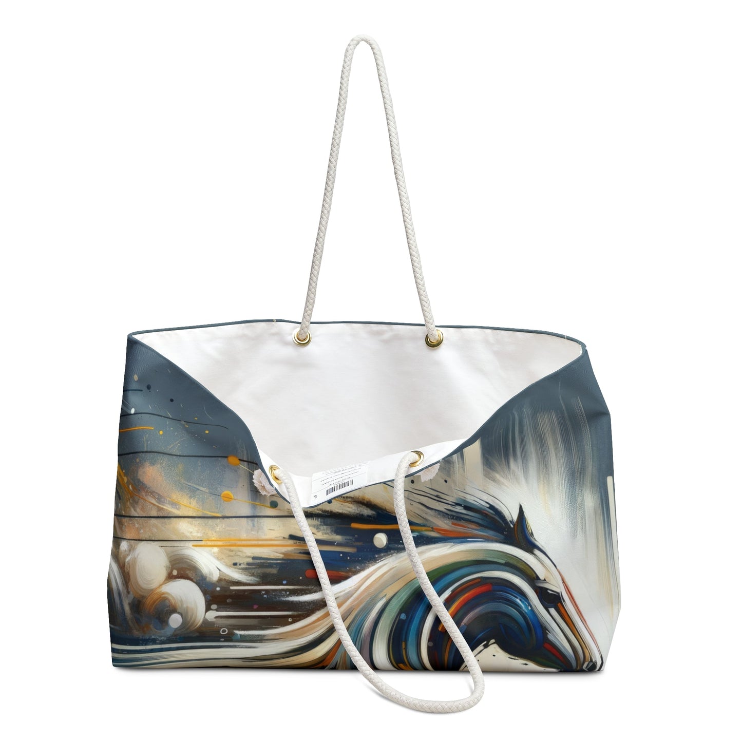 Hyperlinked Horsepower Gallop Weekender Bag - ATUH.ART
