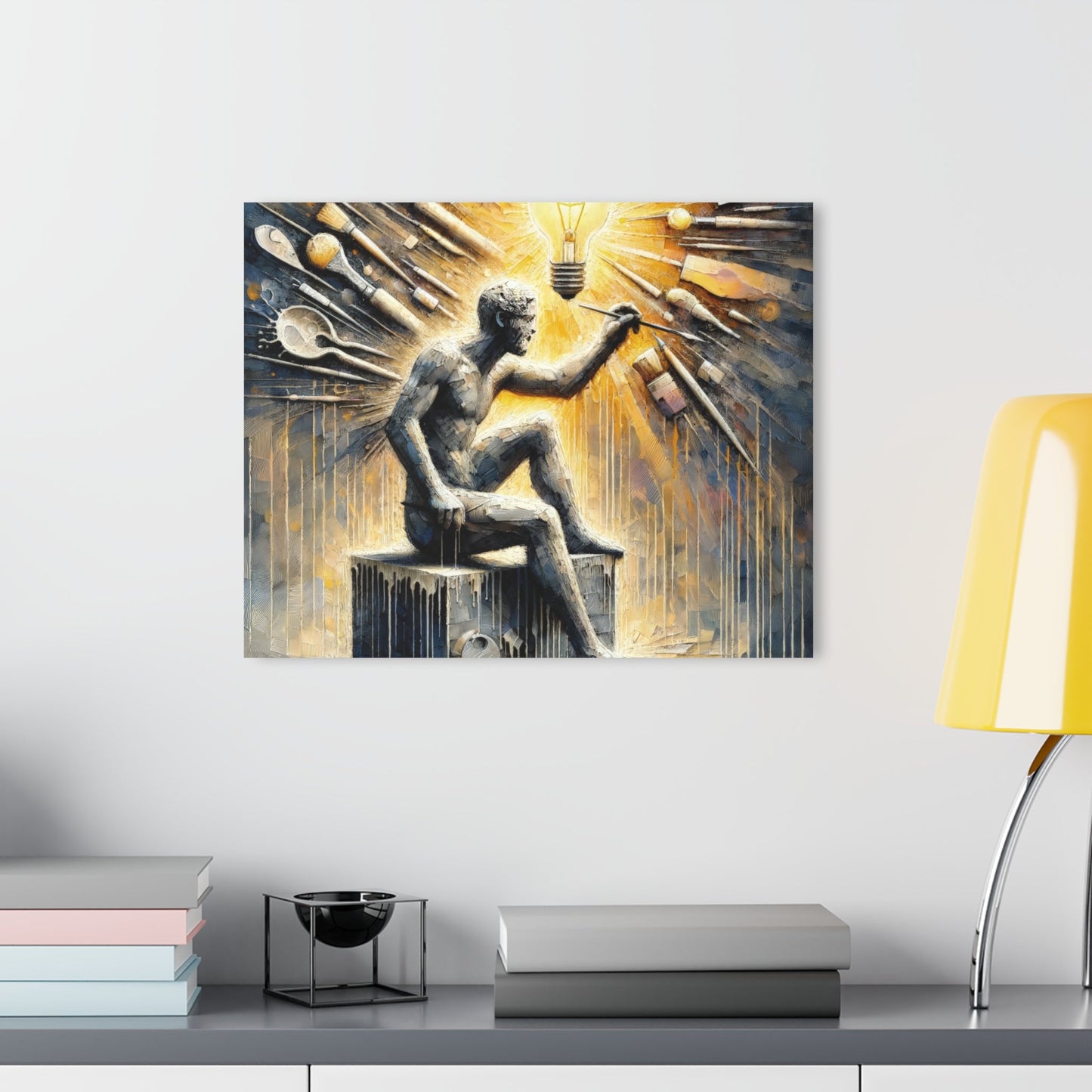 Idea Sculptor Genesis Acrylic Prints (French Cleat Hanging) - ATUH.ART