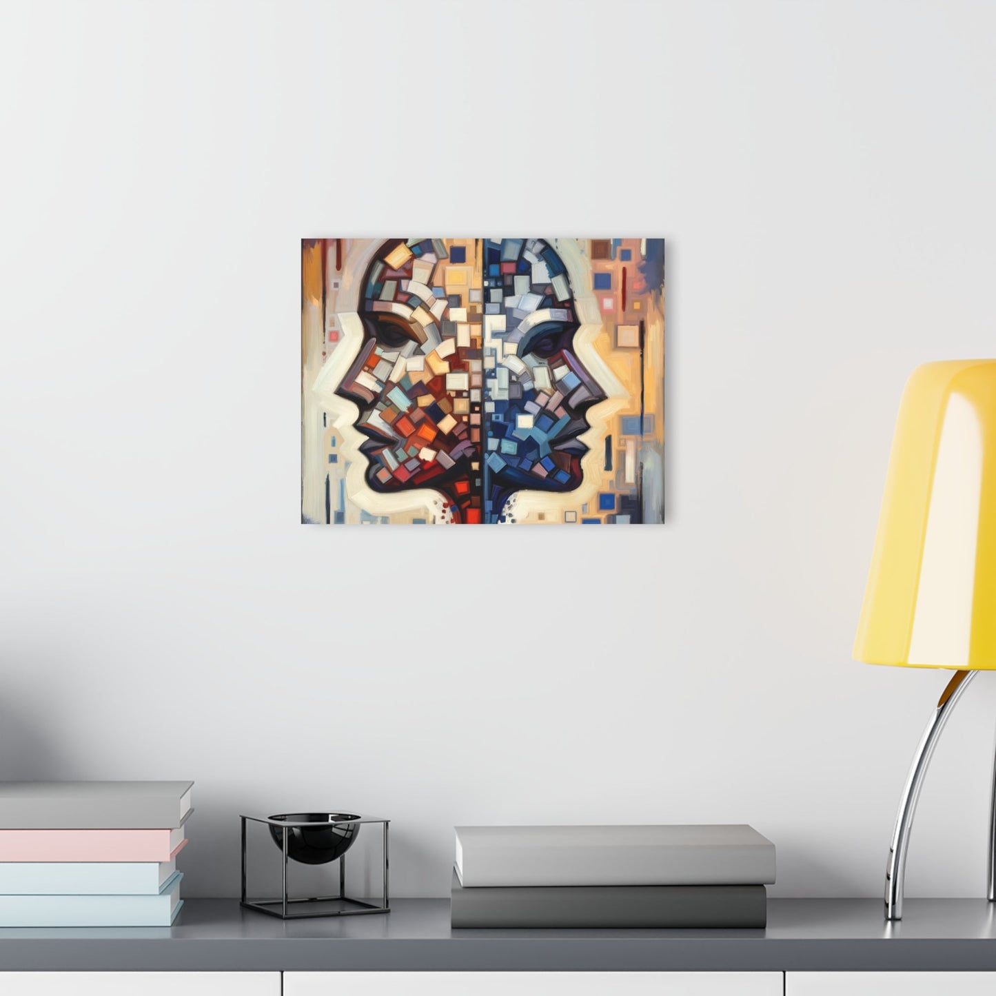 Identity Tachism Intersection Acrylic Prints (French Cleat Hanging) - ATUH.ART