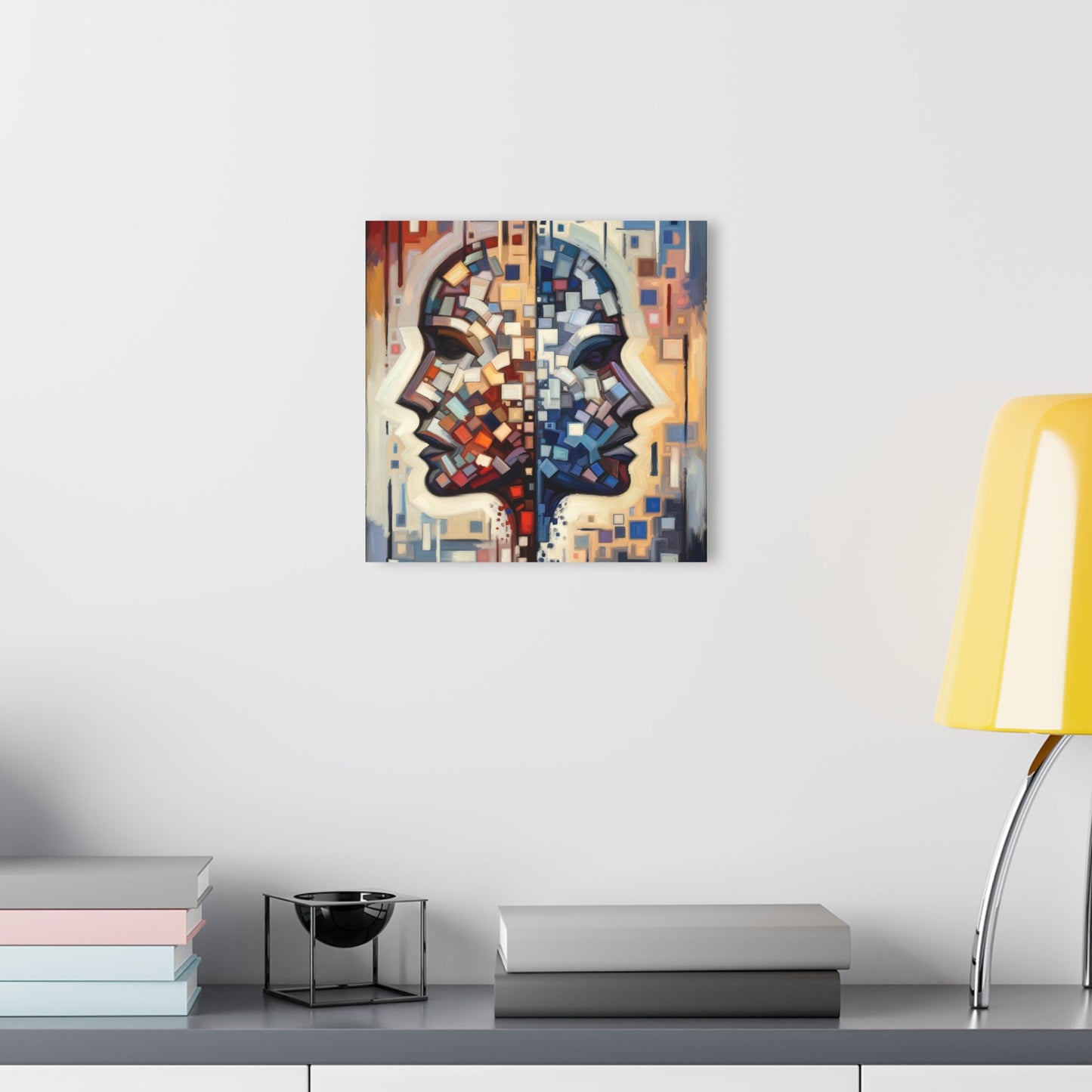 Identity Tachism Intersection Acrylic Prints (French Cleat Hanging) - ATUH.ART