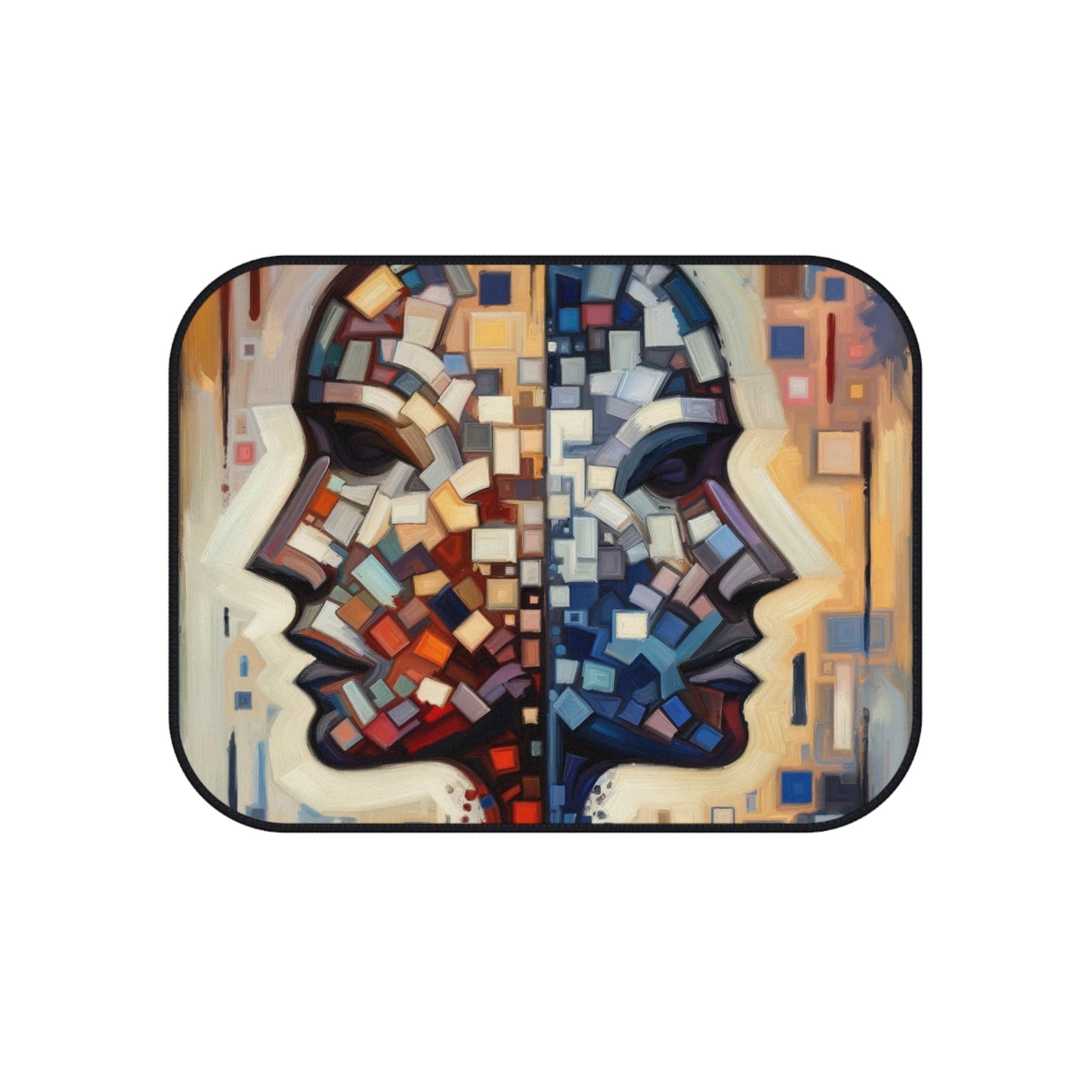 Identity Tachism Intersection Car Mats (Set of 4) - ATUH.ART