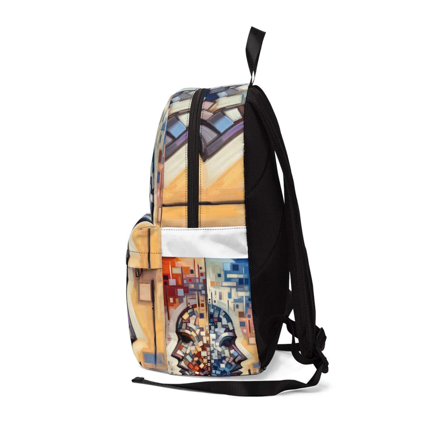 Identity Tachism Intersection Unisex Classic Backpack - ATUH.ART