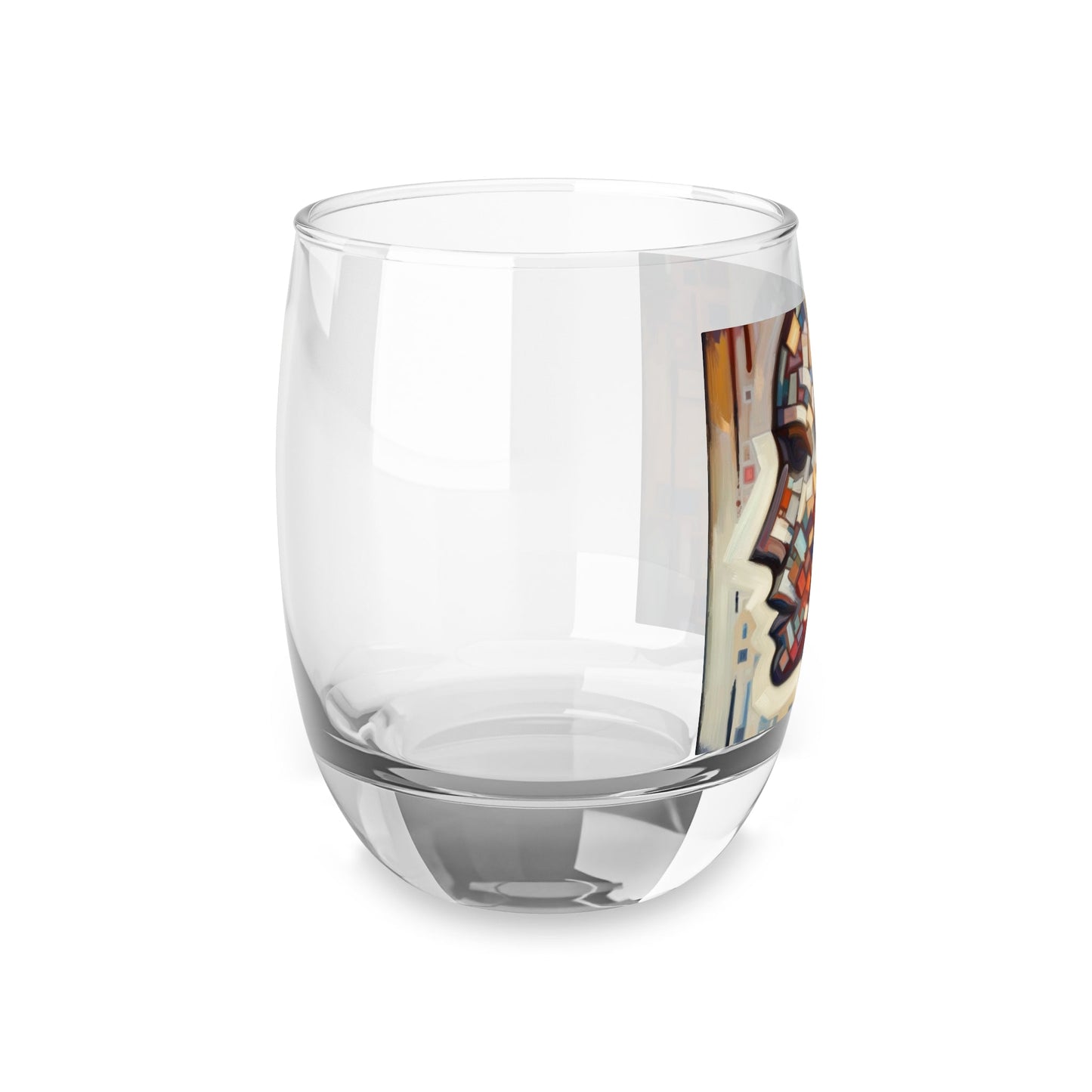 Identity Tachism Intersection Whiskey Glass - ATUH.ART