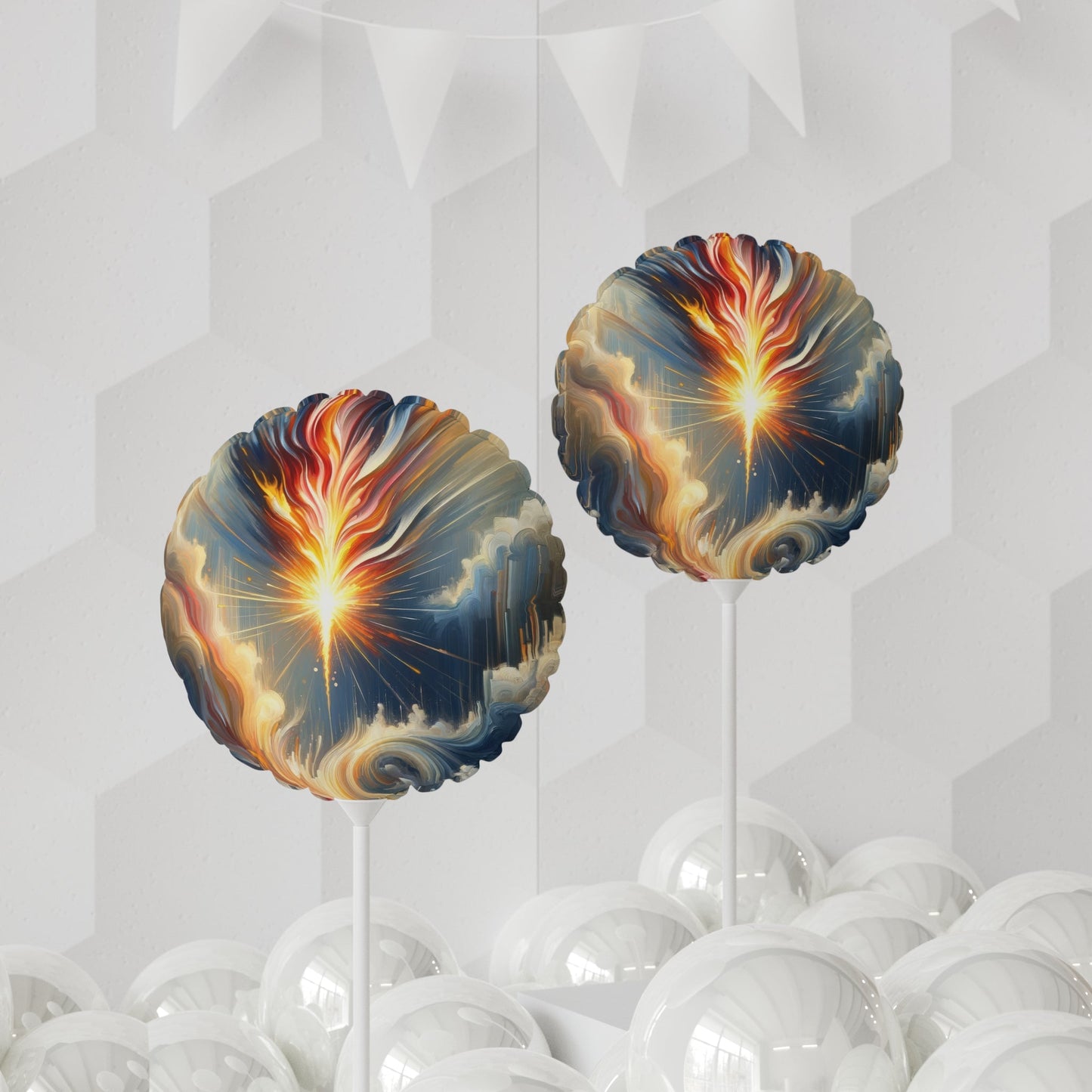 Ignite Spark Transformation Balloon (Round and Heart-shaped), 11" - ATUH.ART