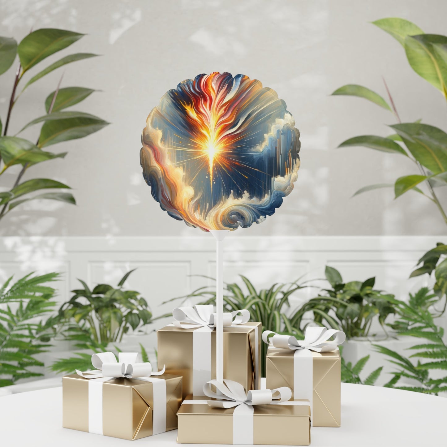 Ignite Spark Transformation Balloon (Round and Heart-shaped), 11" - ATUH.ART