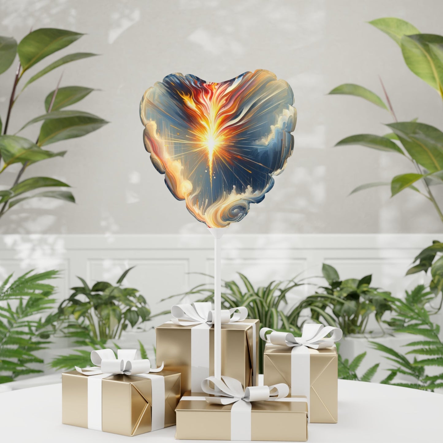 Ignite Spark Transformation Balloon (Round and Heart-shaped), 11" - ATUH.ART