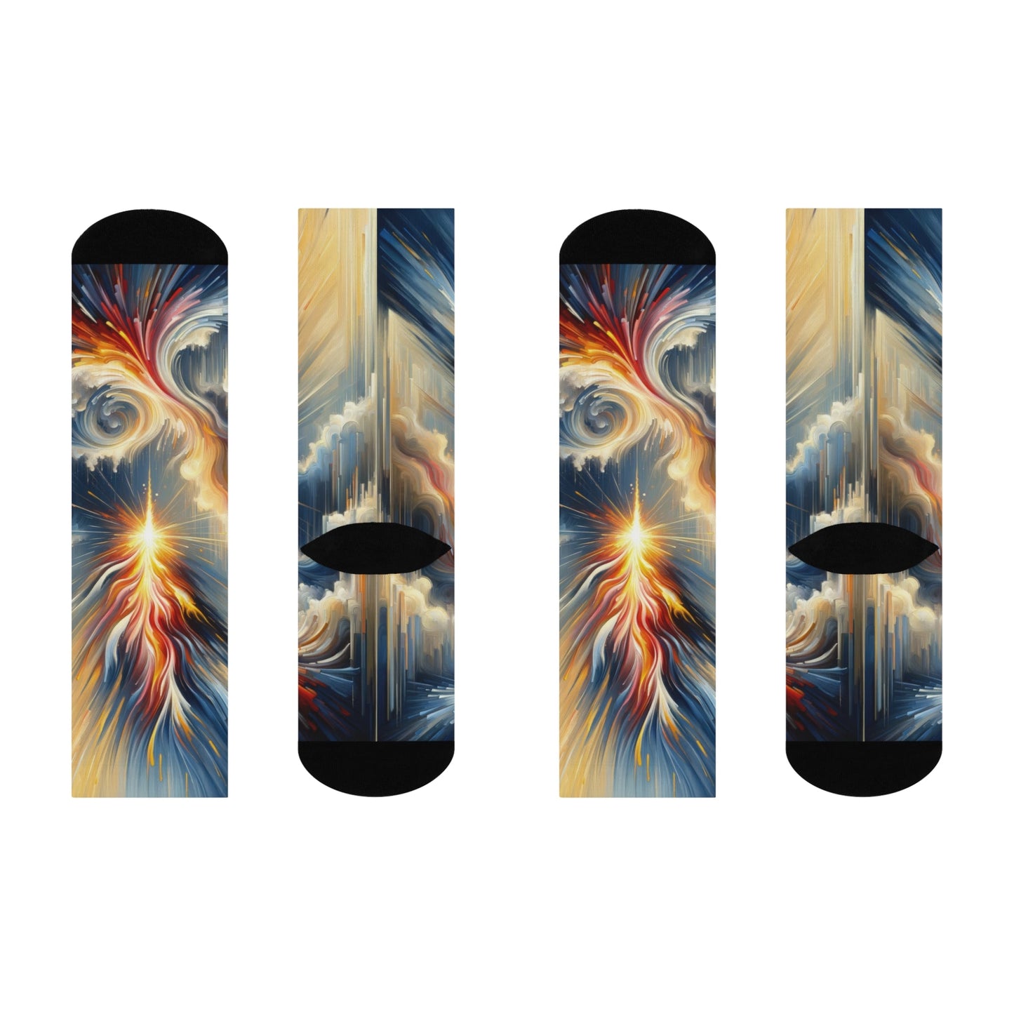 Ignite Spark Transformation Cushioned Crew Socks - ATUH.ART
