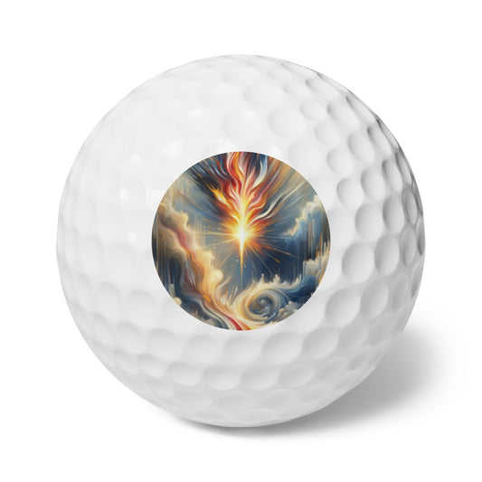 Ignite Spark Transformation Golf Balls, 6pcs - ATUH.ART