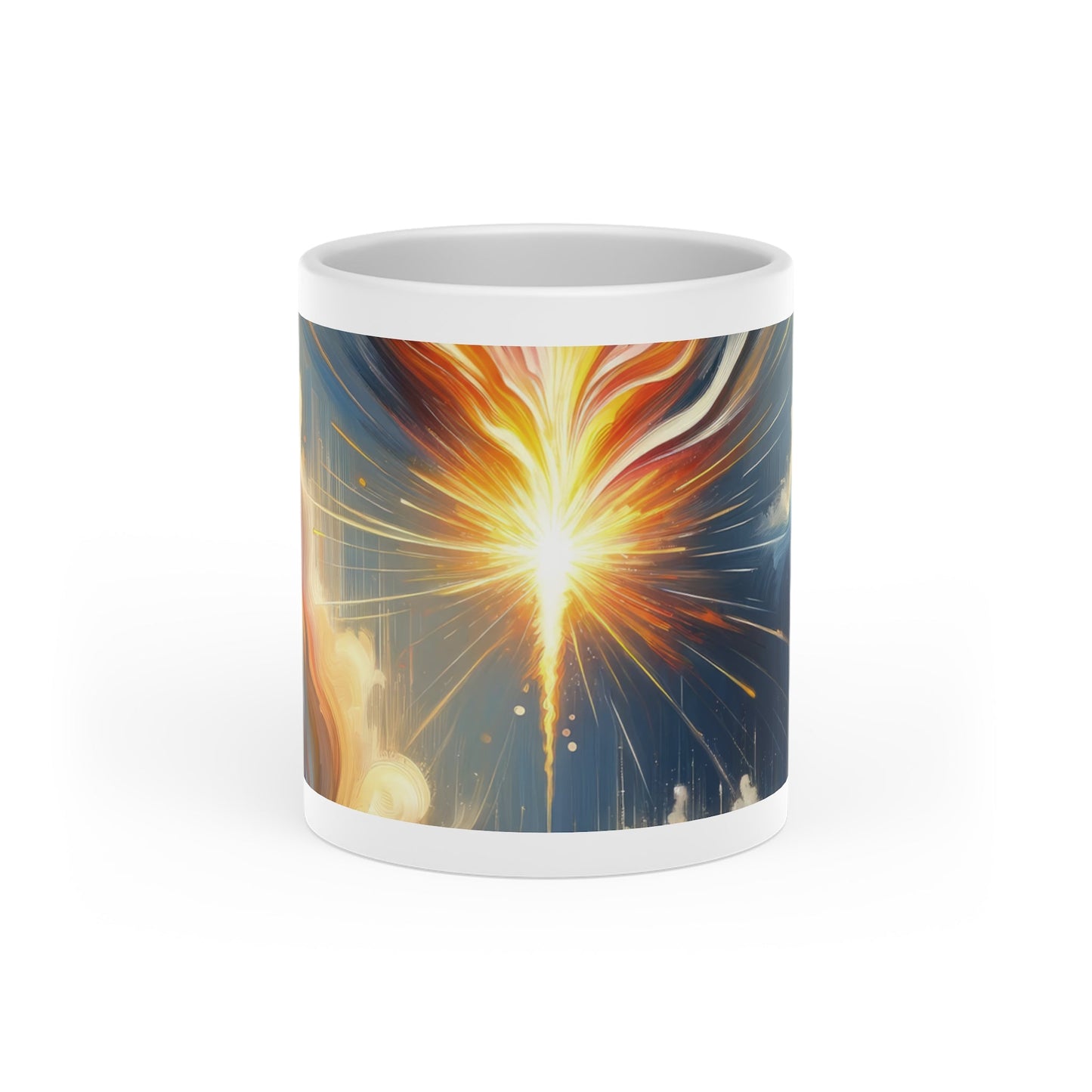 Ignite Spark Transformation Heart-Shaped Mug - ATUH.ART