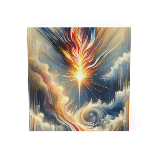 Ignite Spark Transformation Note Cube - ATUH.ART