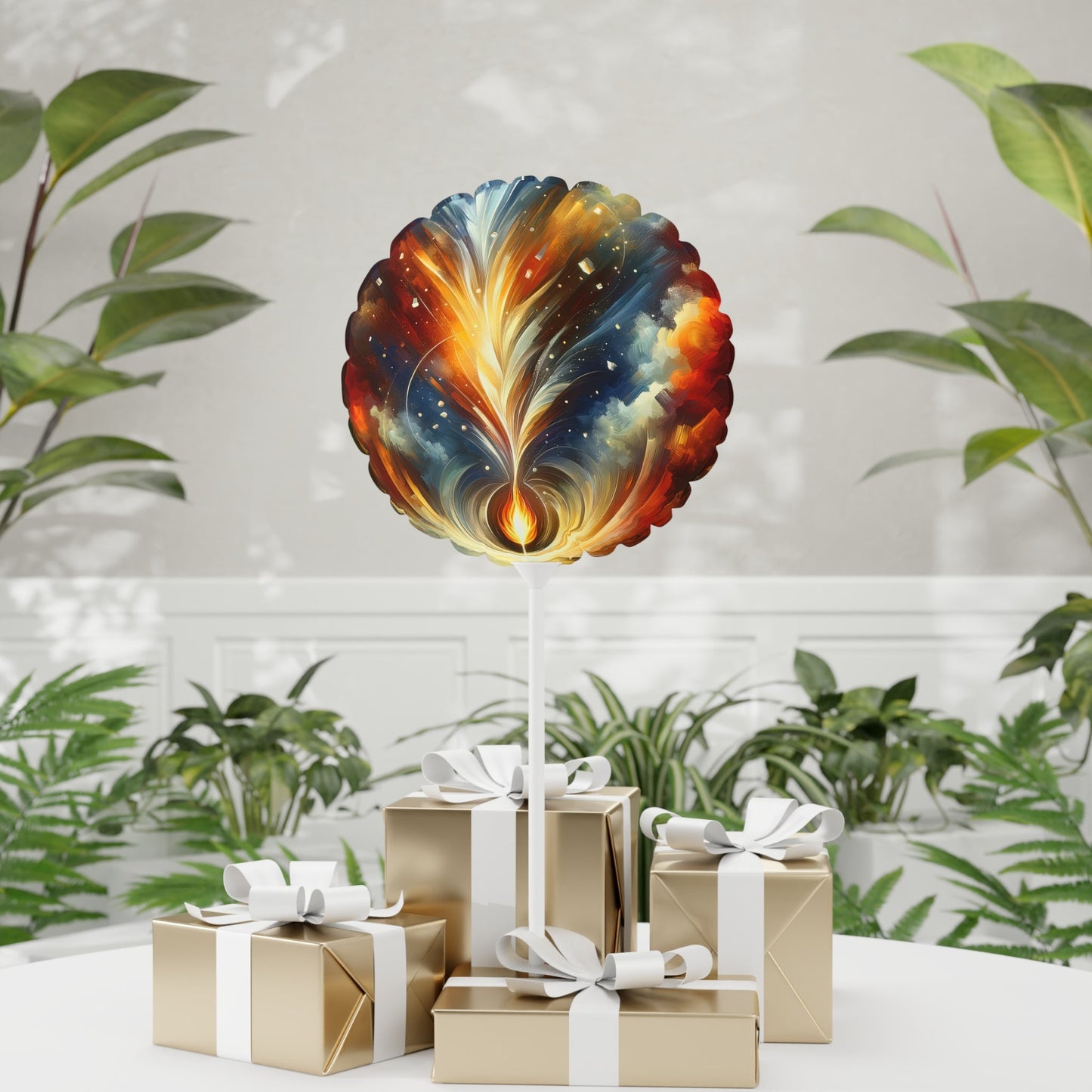 Igniting Transformational Currents Balloon (Round and Heart-shaped), 11" - ATUH.ART