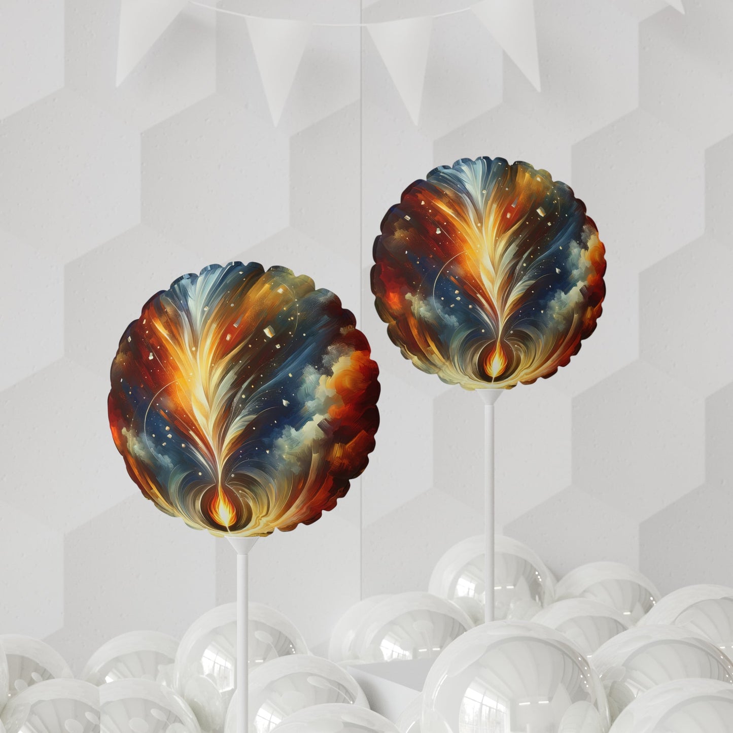 Igniting Transformational Currents Balloon (Round and Heart-shaped), 11" - ATUH.ART