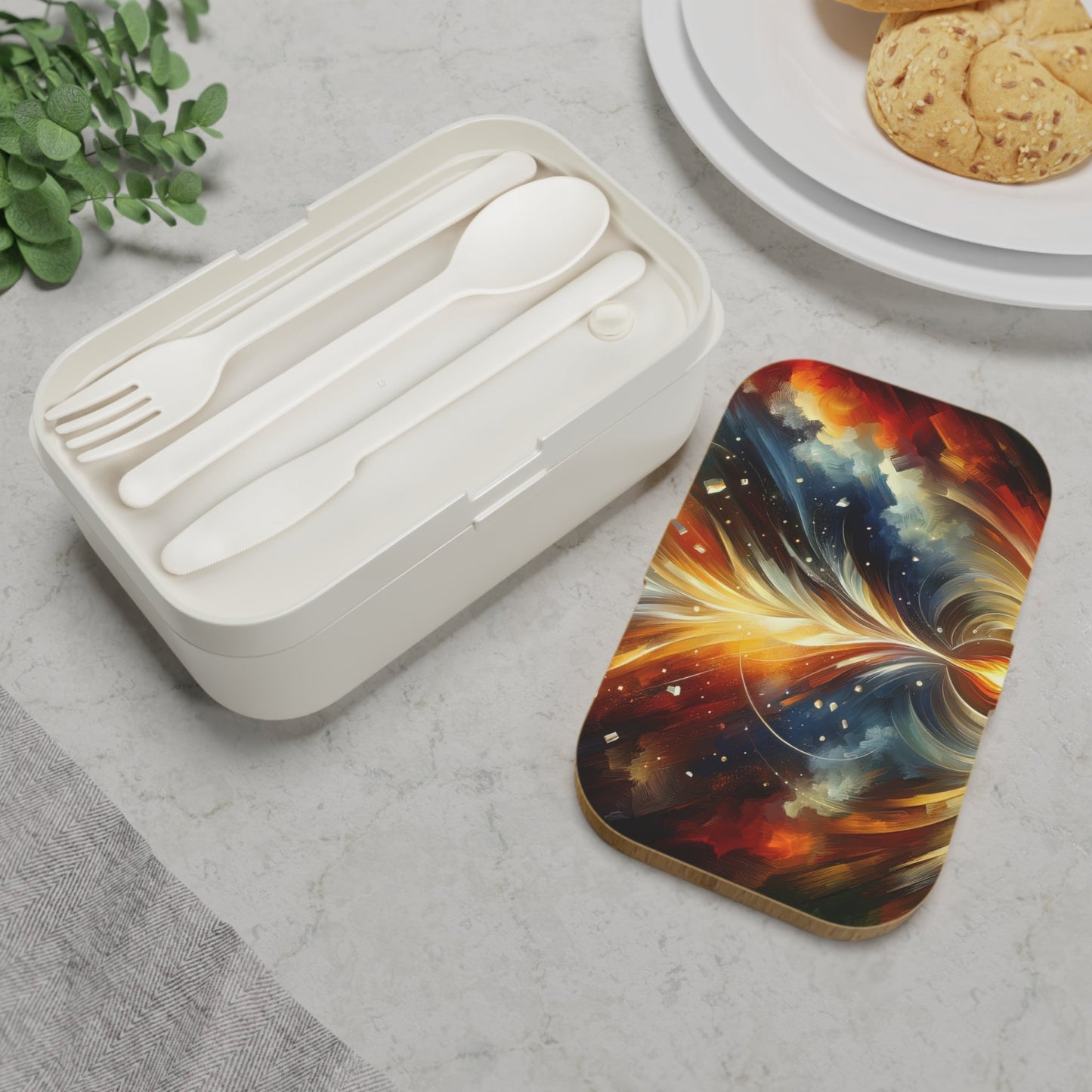 Igniting Transformational Currents Bento Lunch Box - ATUH.ART