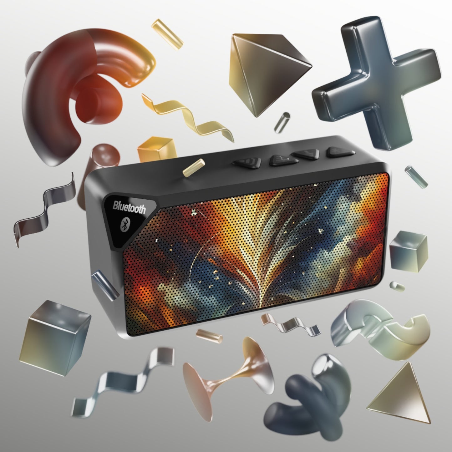 Igniting Transformational Currents Jabba Bluetooth Speaker - ATUH.ART