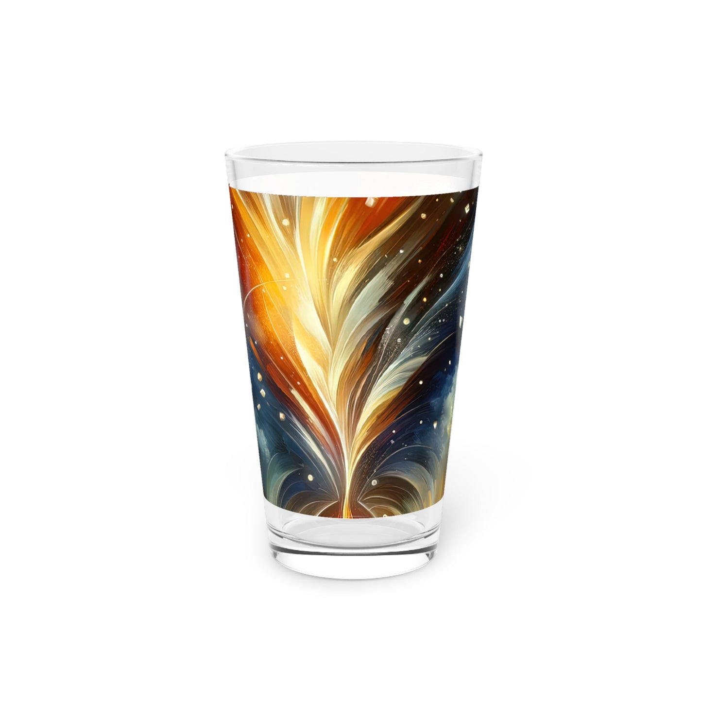 Igniting Transformational Currents Pint Glass, 16oz - ATUH.ART